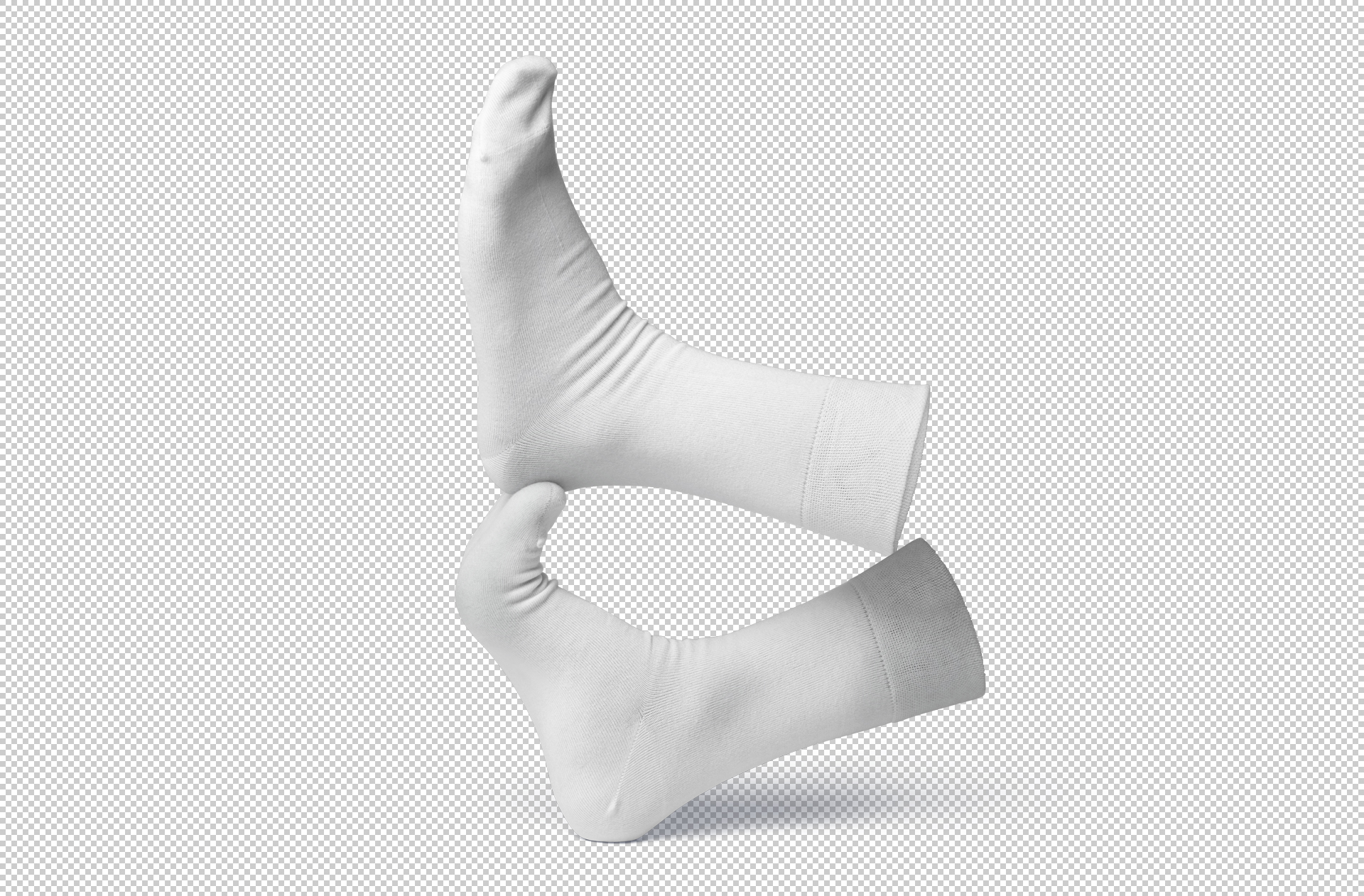 athletic wear socks PSD