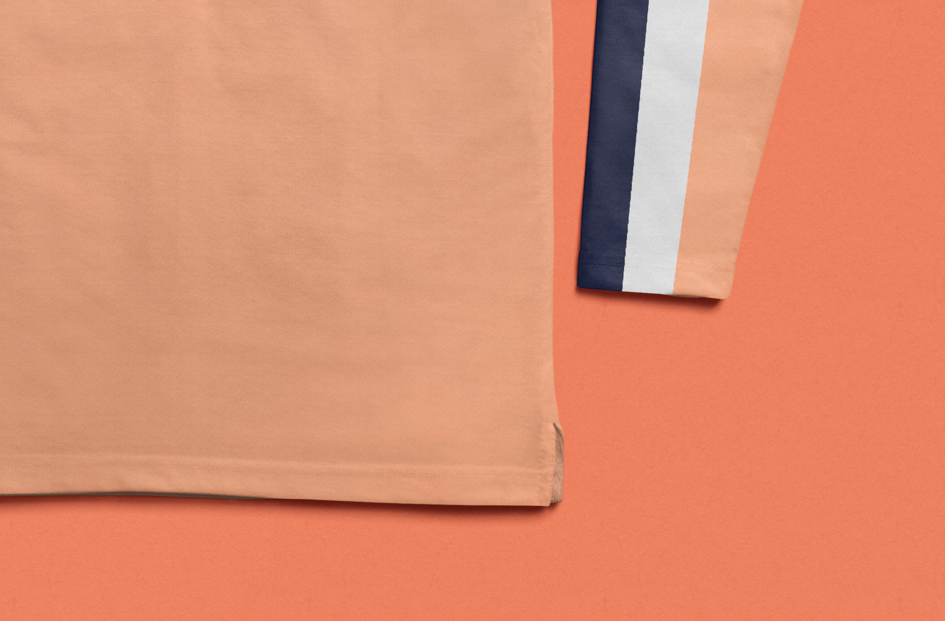 back view polo mock-up