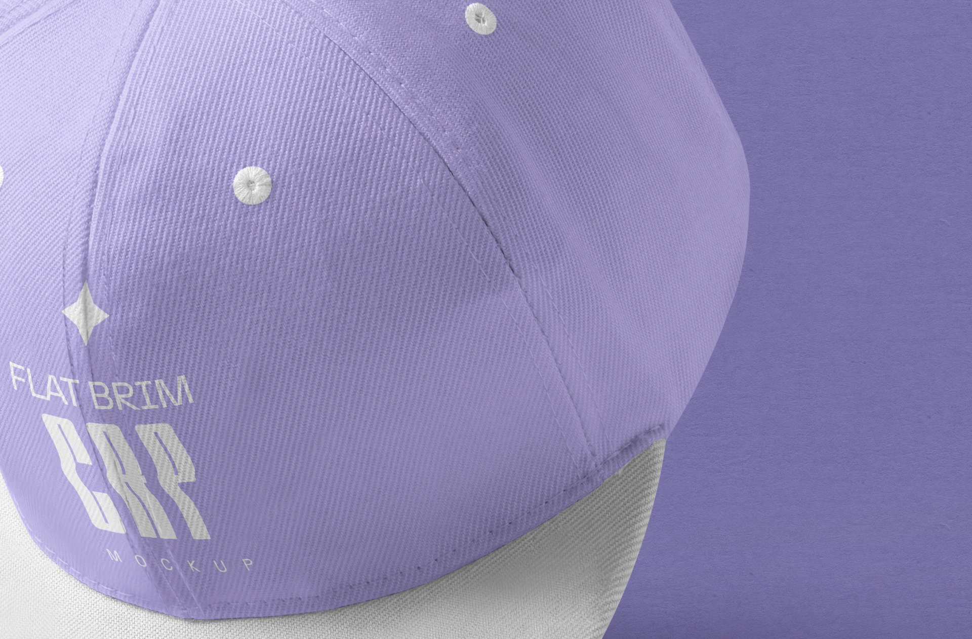 angled cap mock-up