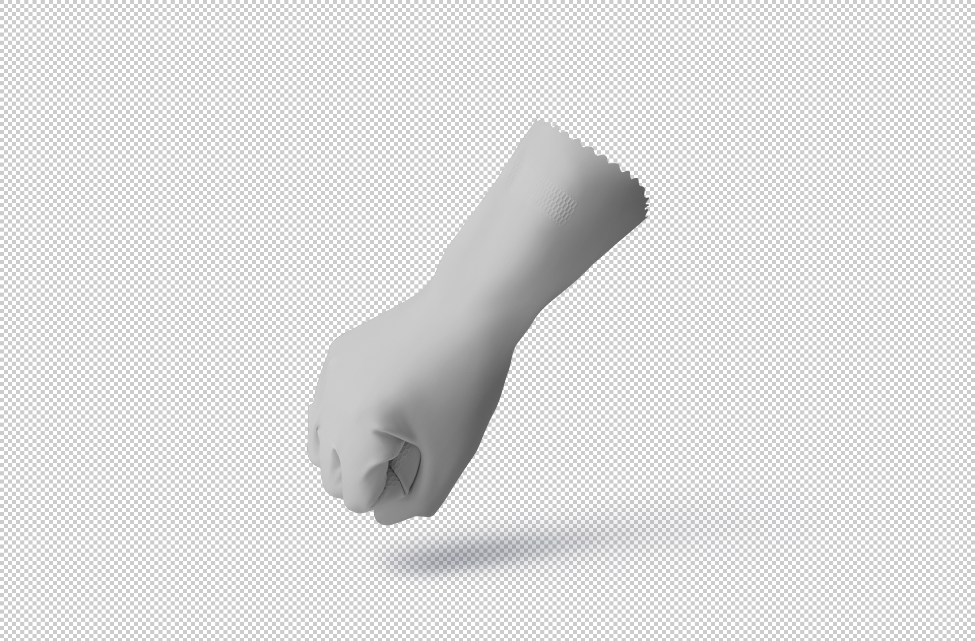 customizable gloves mock-up