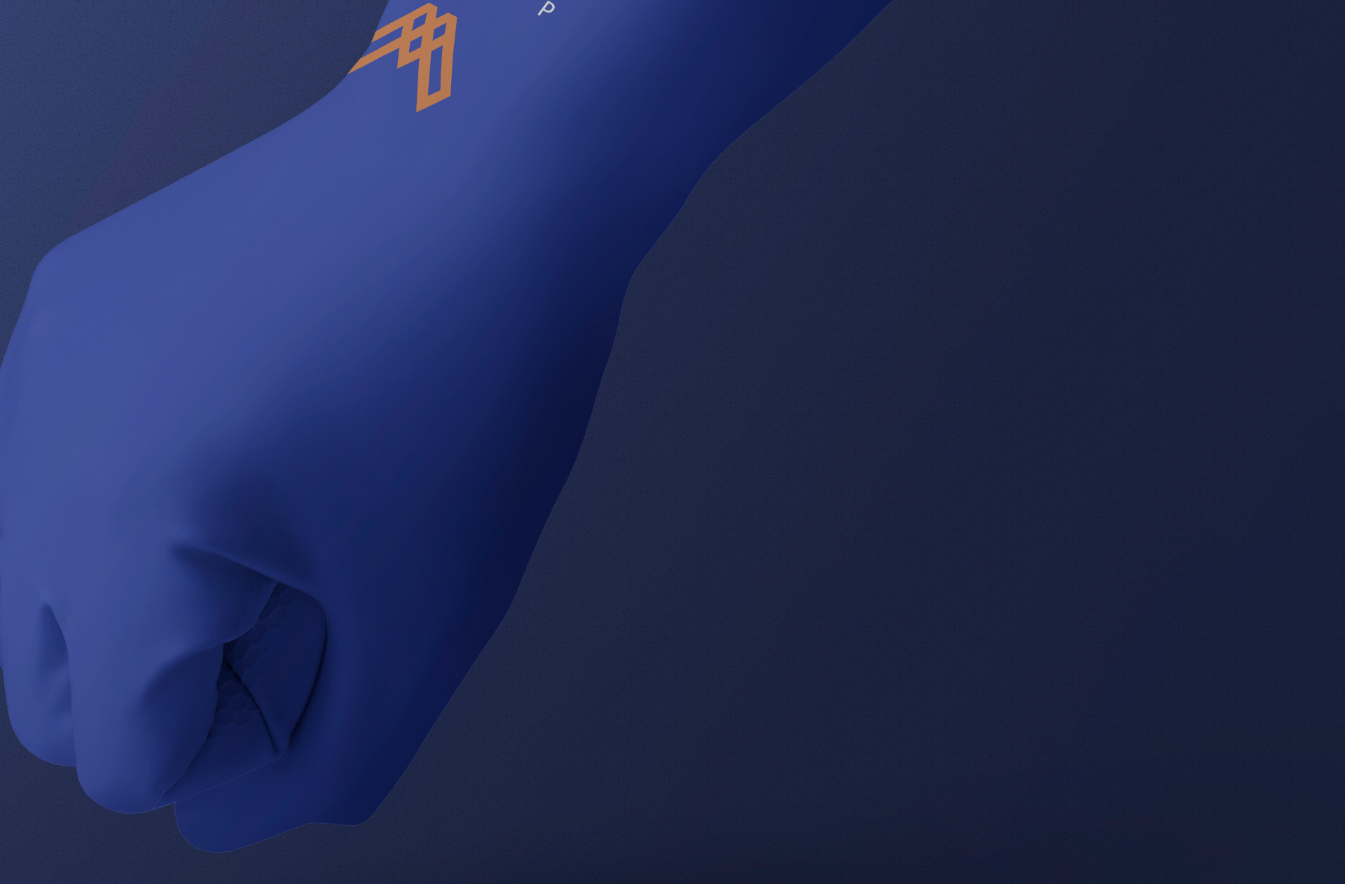 customizable gloves mock-up