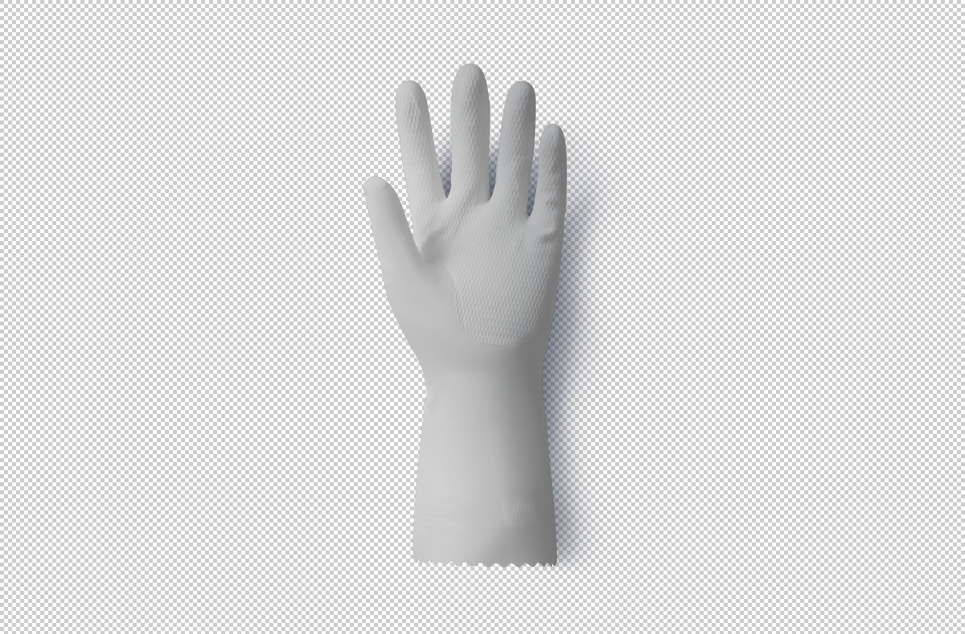 gloves mockup