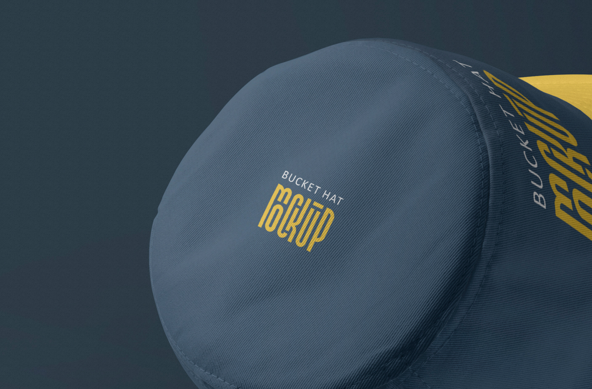 bucket hat mockup