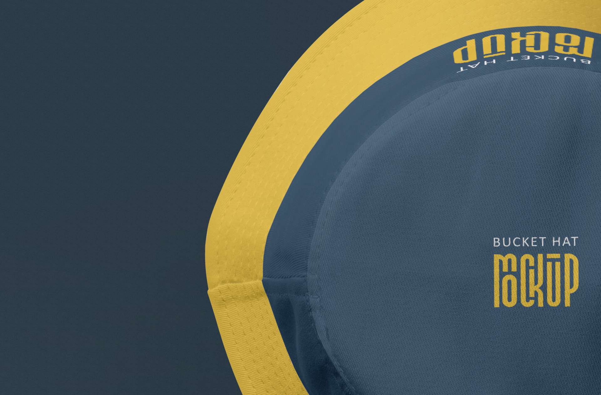 bucket hat mockup