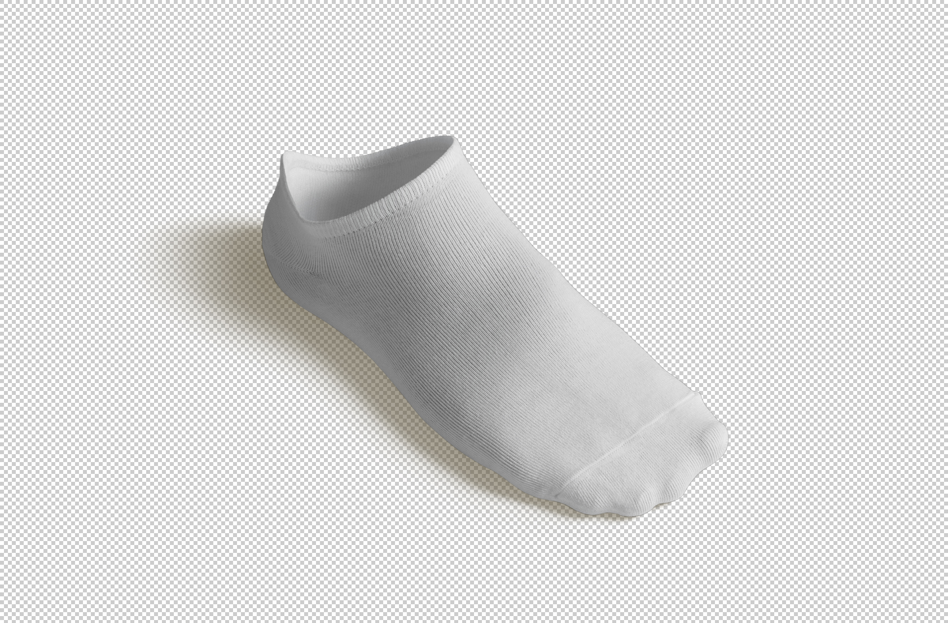 ankle socks mock-up