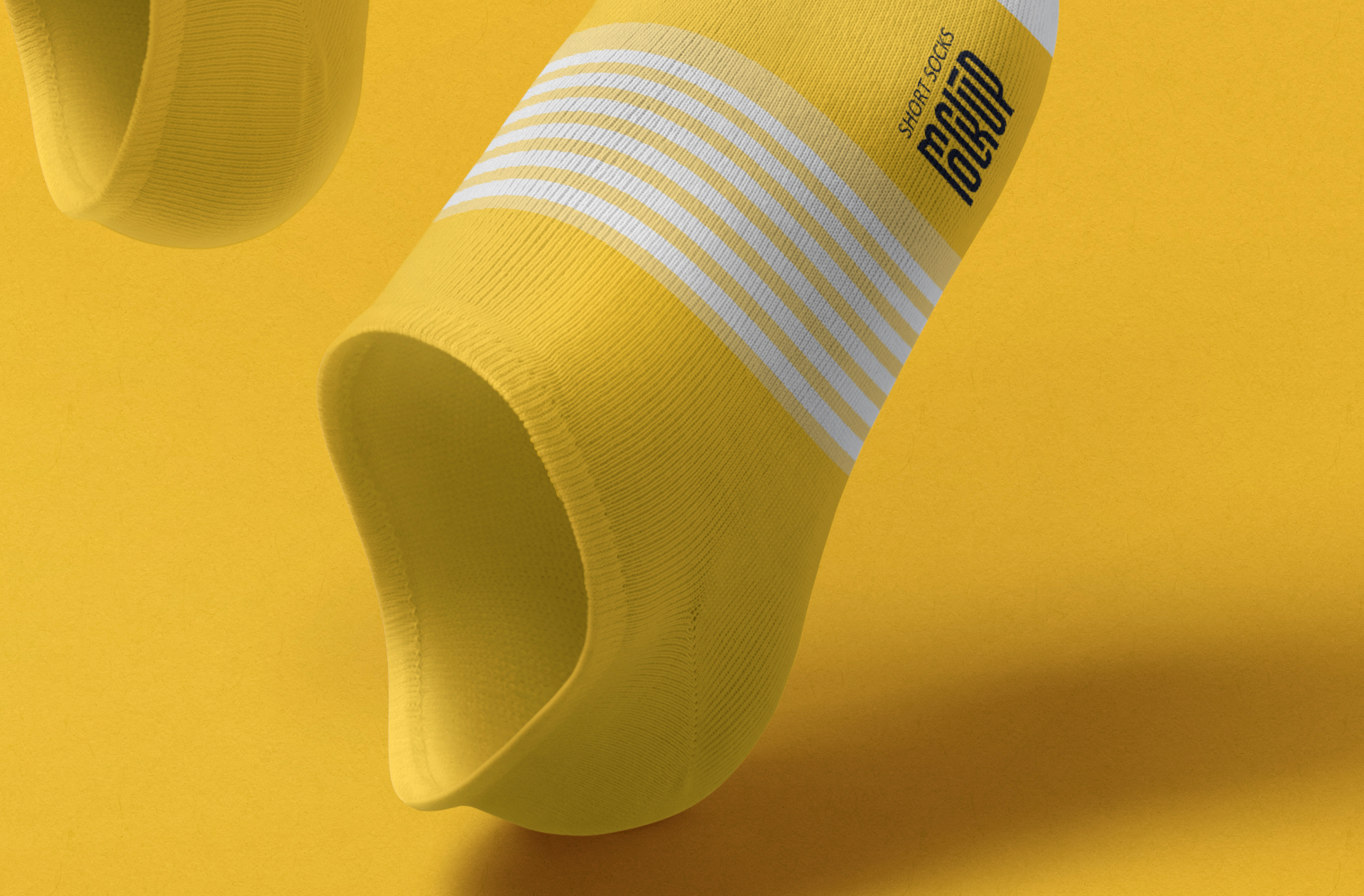 online store sock mock-up