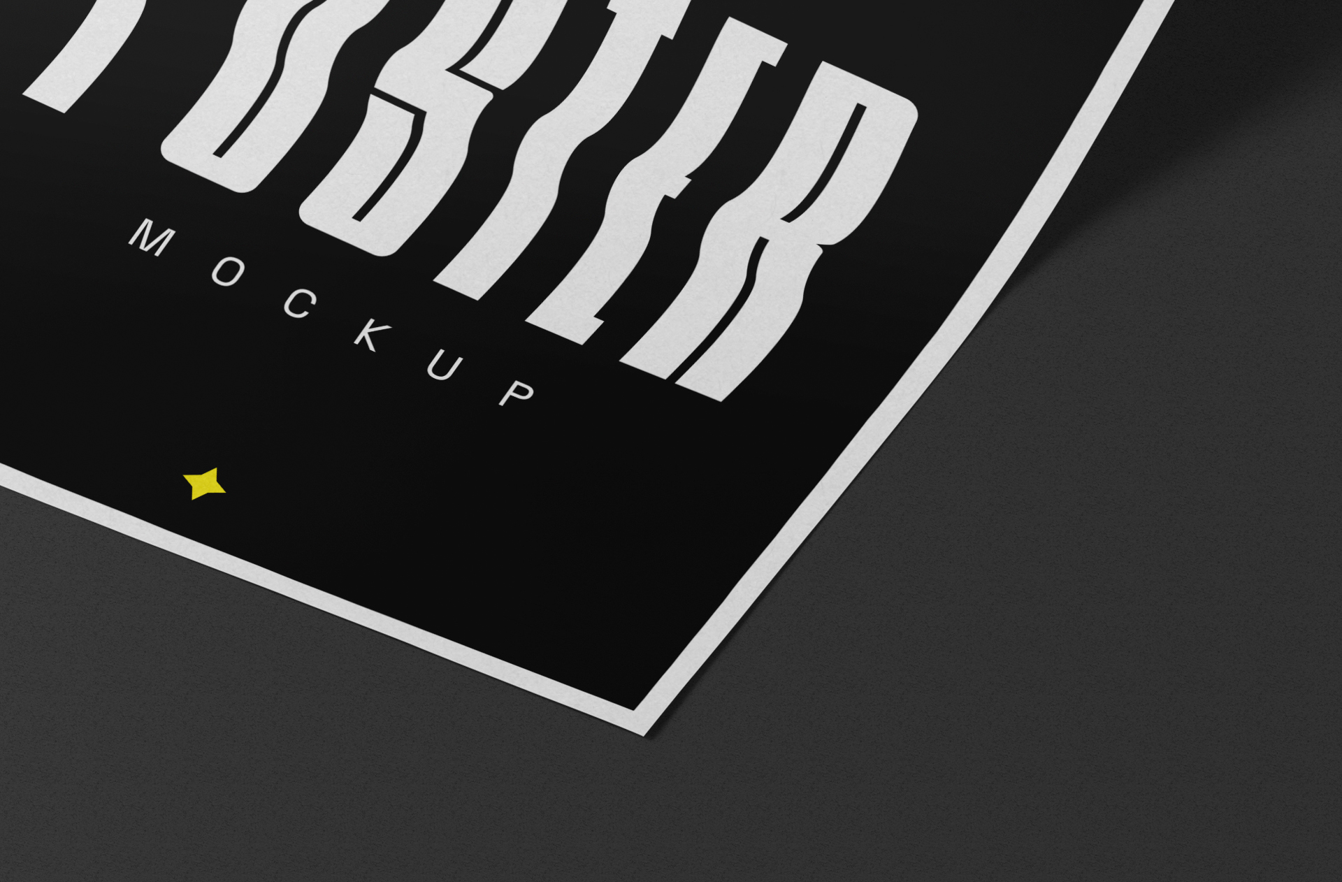 A3 poster mockup