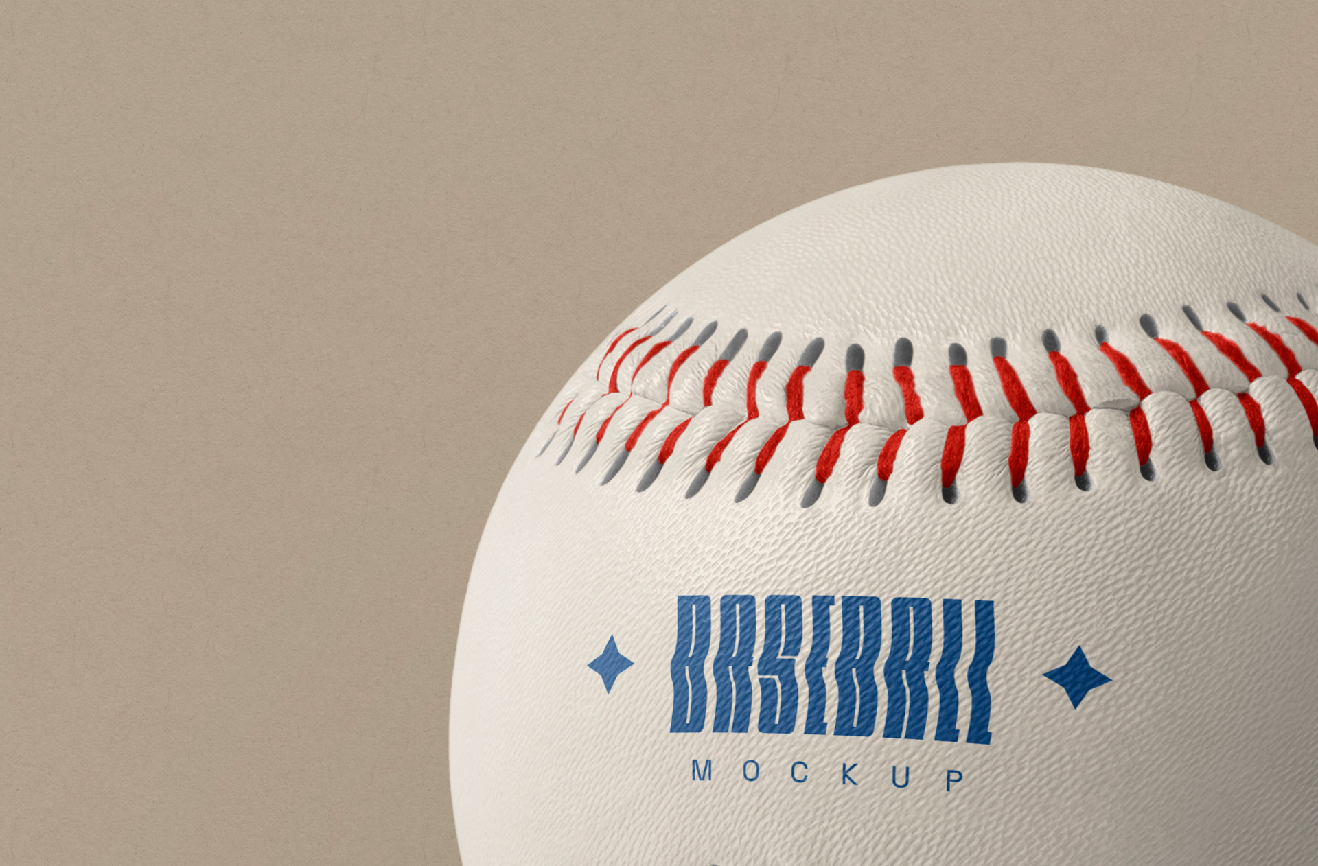 3D baseball branding