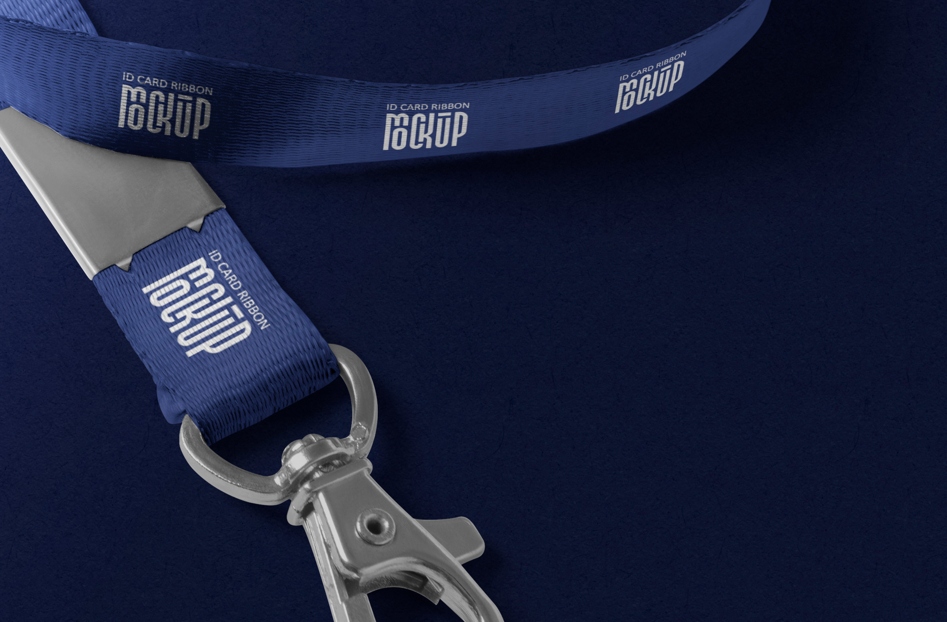 badge holder mockup