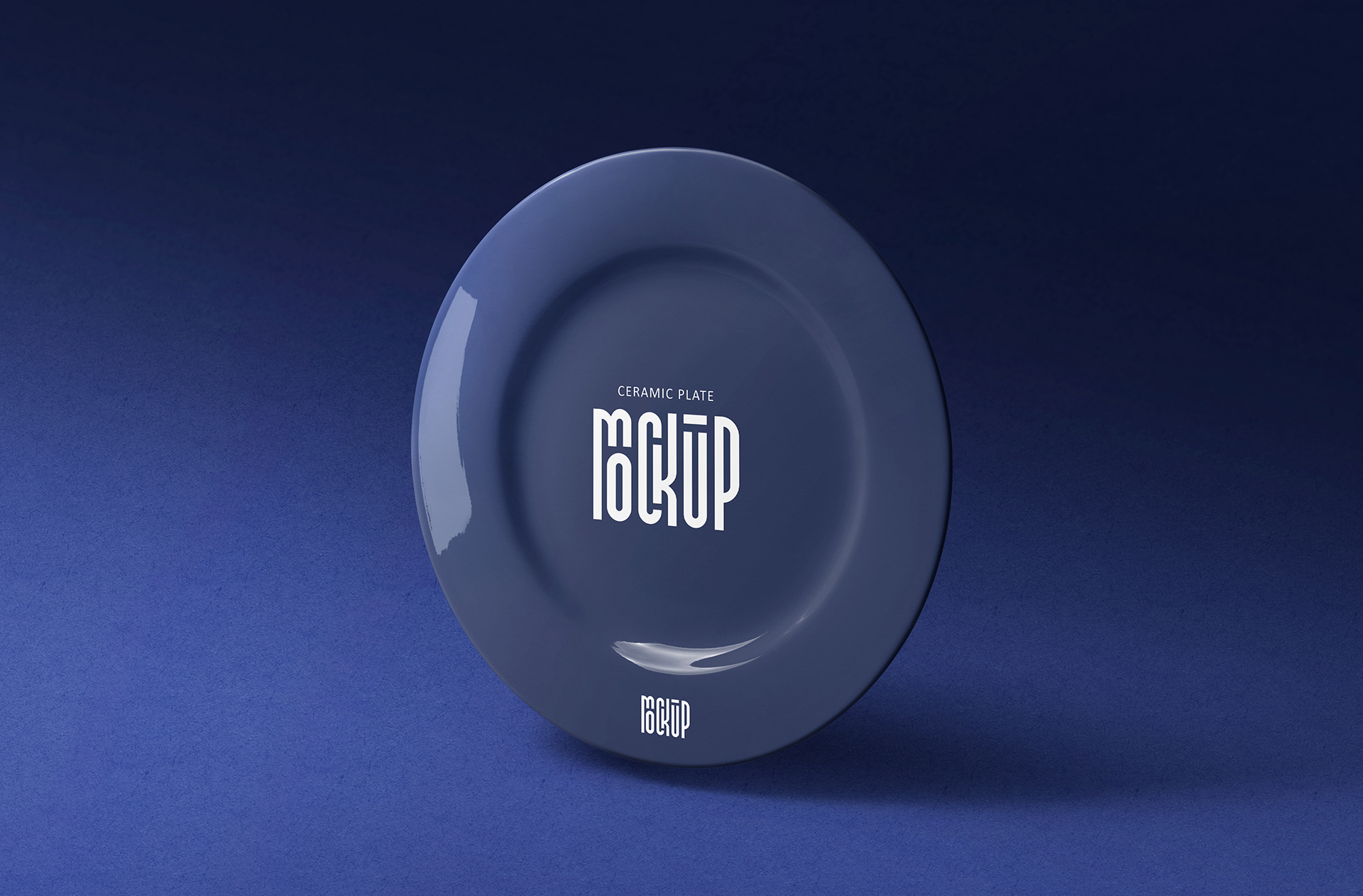 Elegant Ceramic Plate Mockup for Premium Branding
