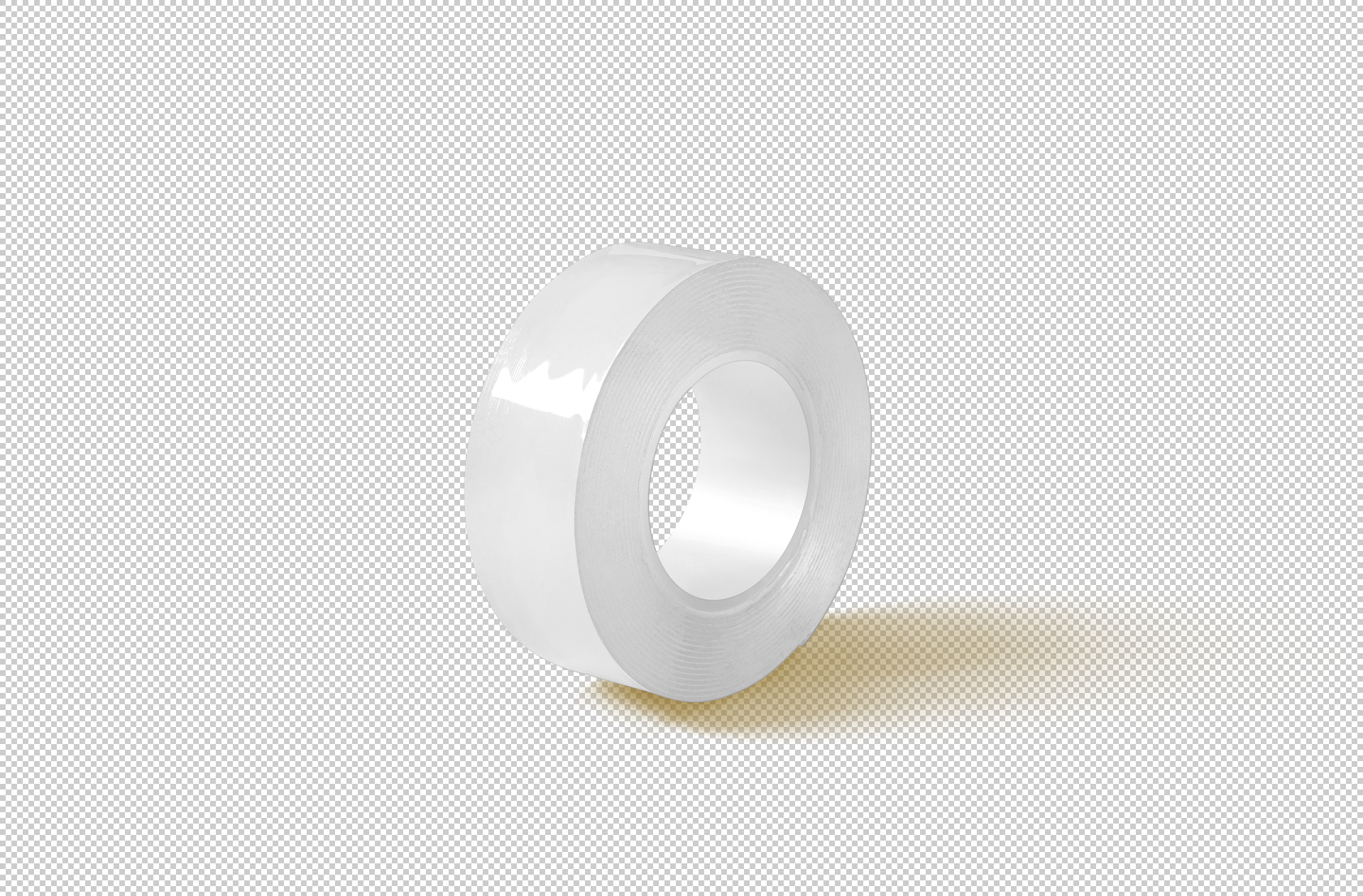 floating tape mock-up