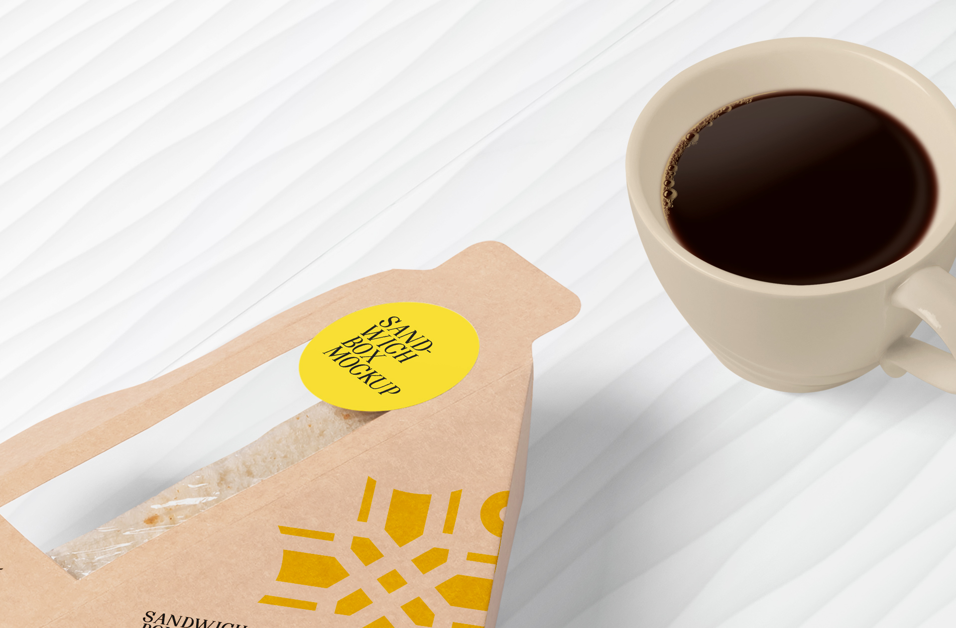 bakery packaging mockup