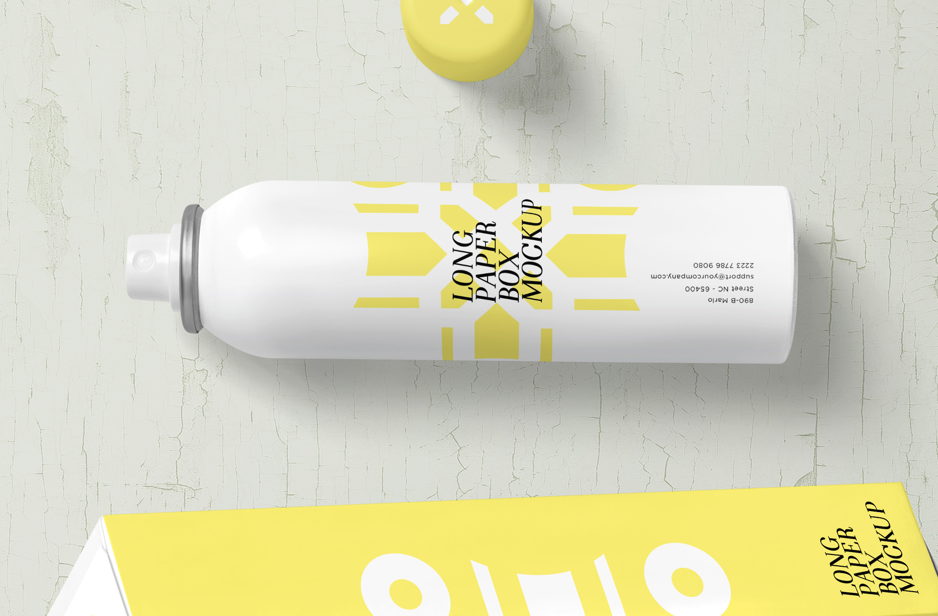 3D branding mockup