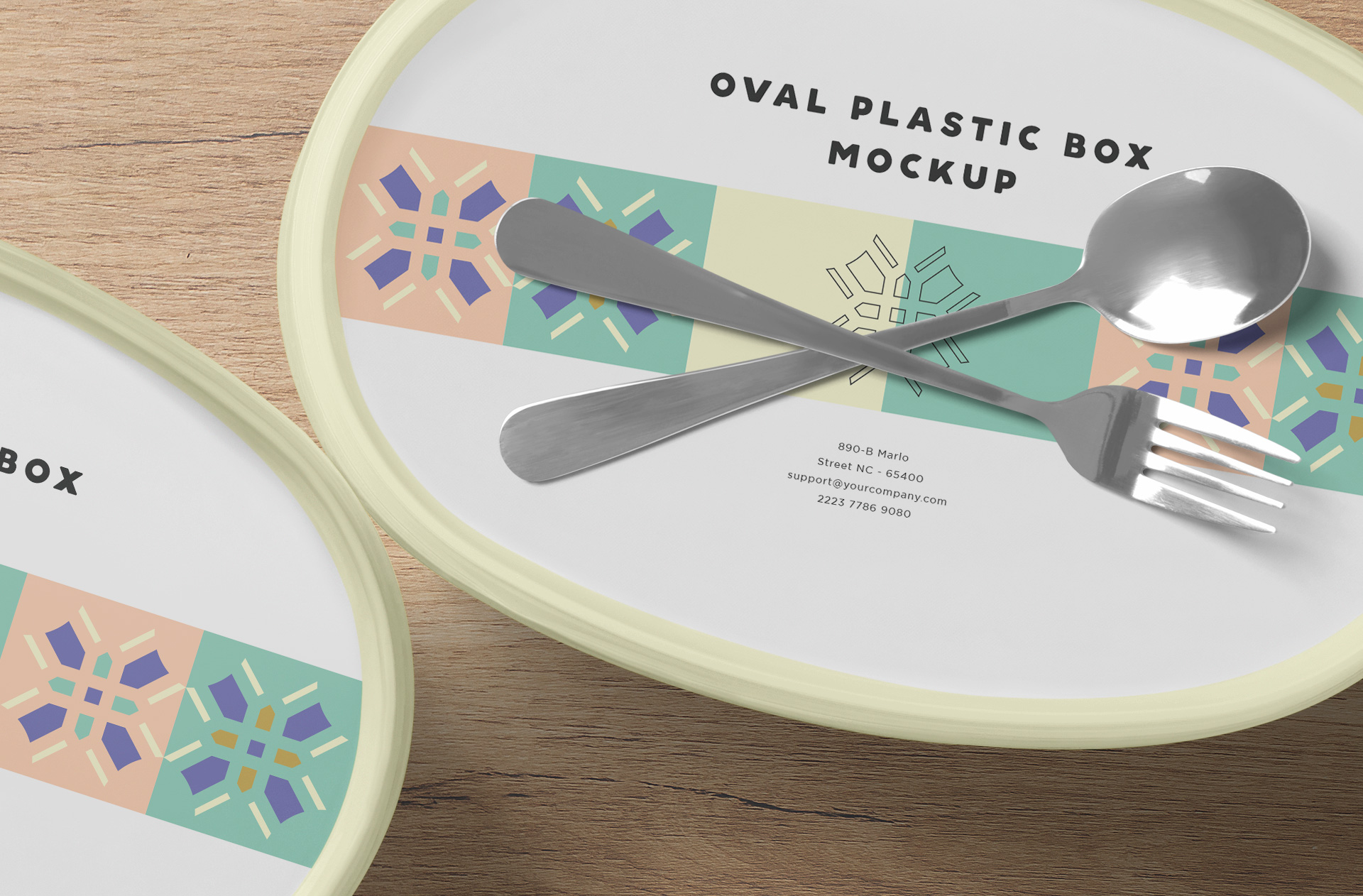 customizable label mockup