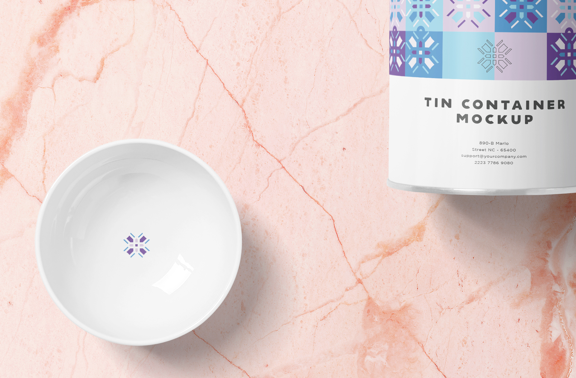 coffee container mock-up