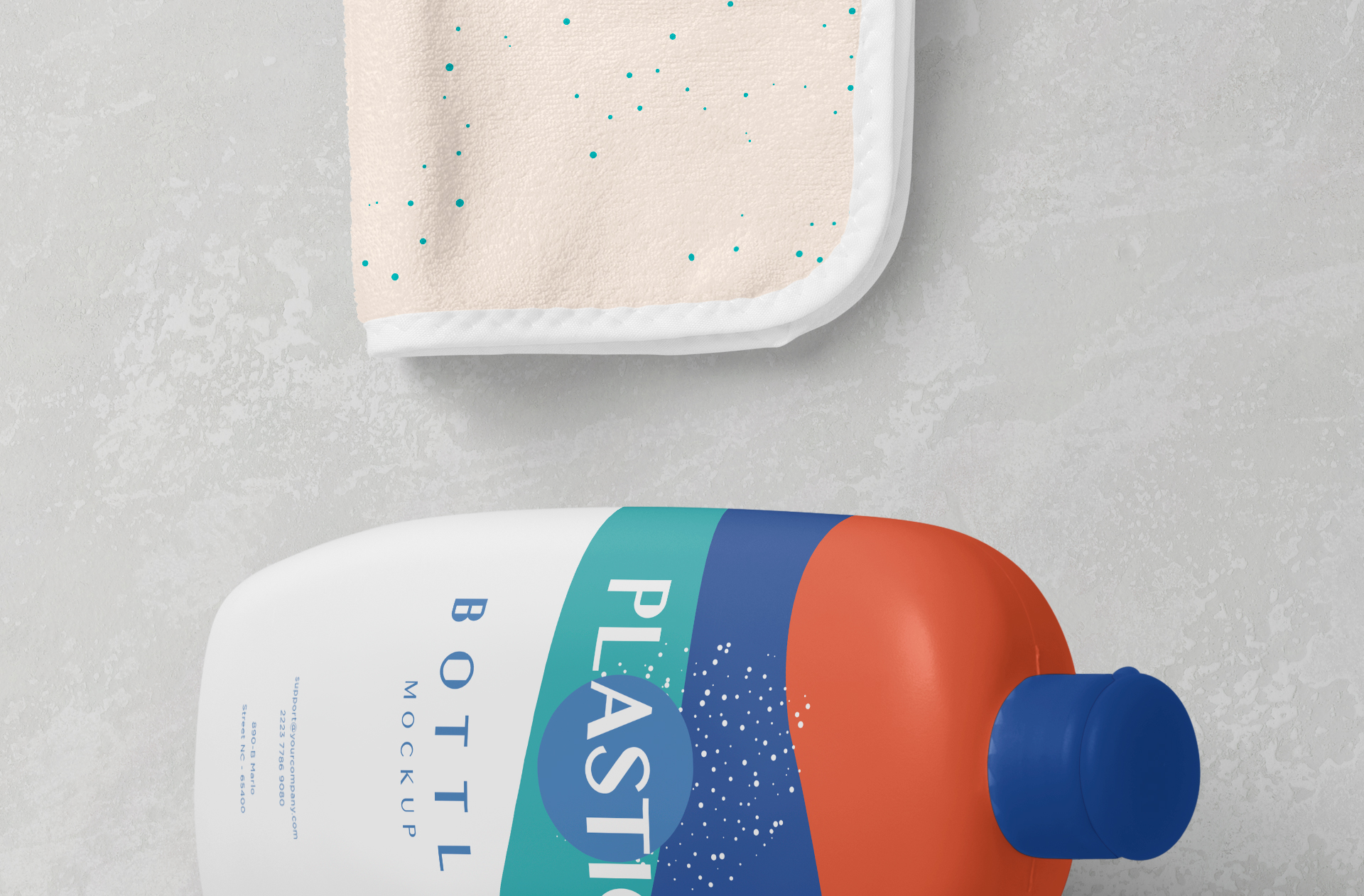 cosmetic branding mock-up