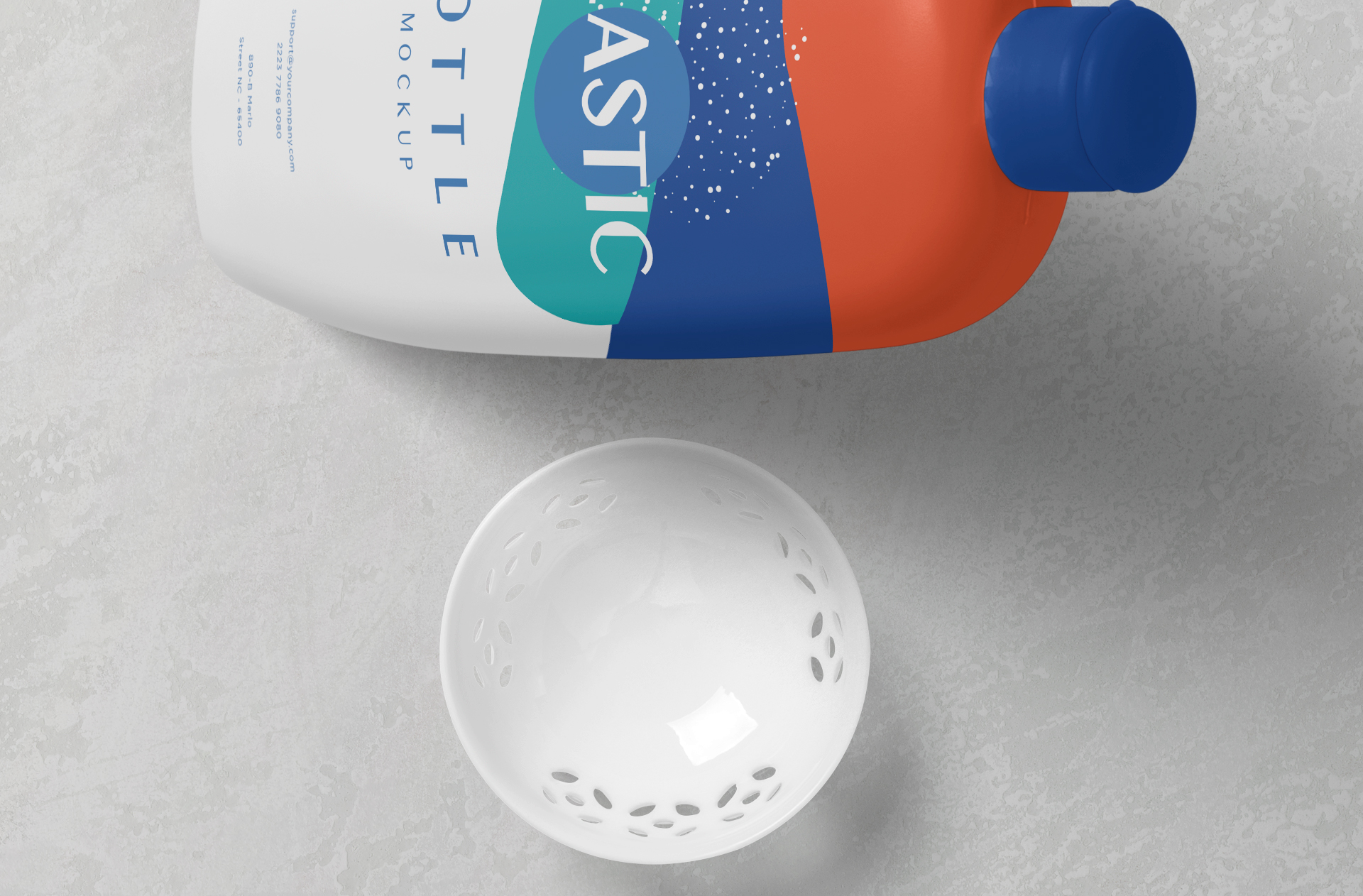 cosmetic branding mock-up