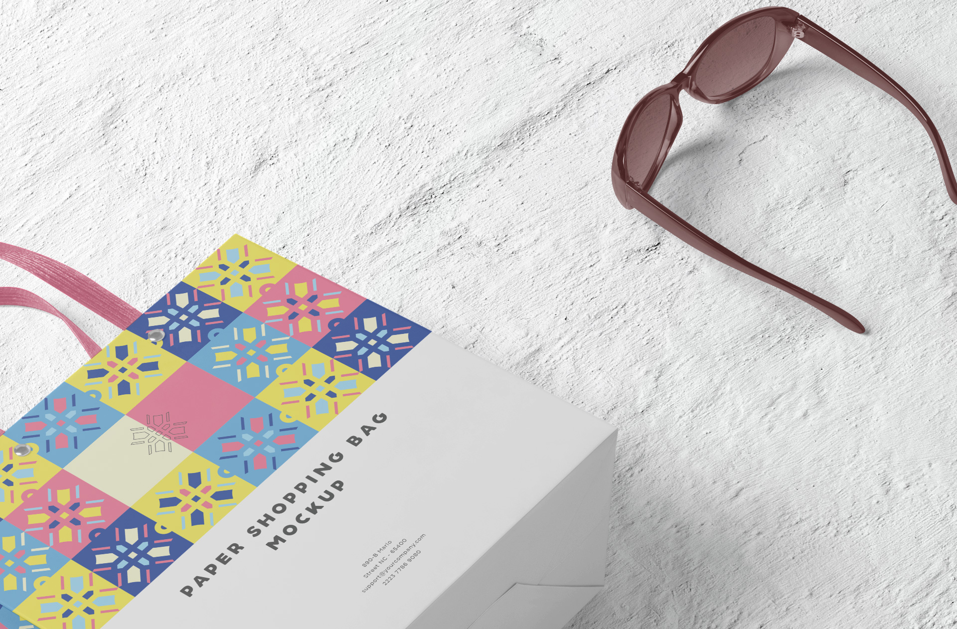 customizable label mock-up