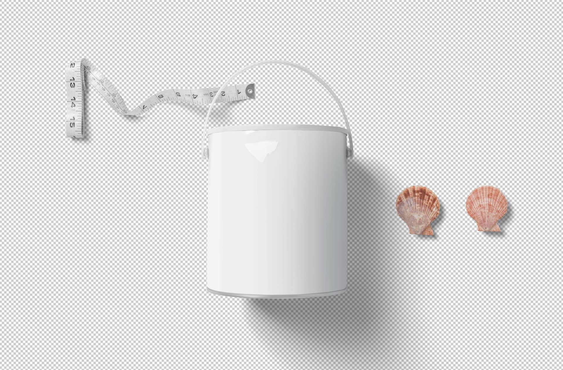 customizable label mock-up
