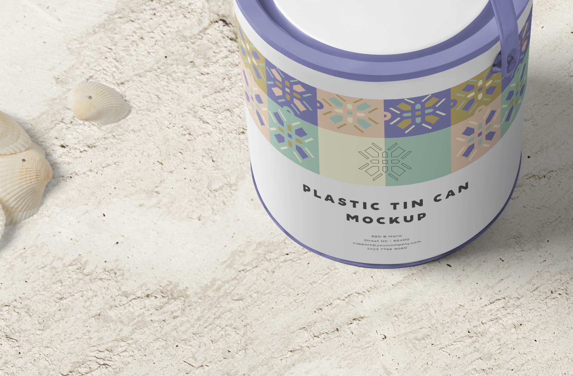 customizable can label