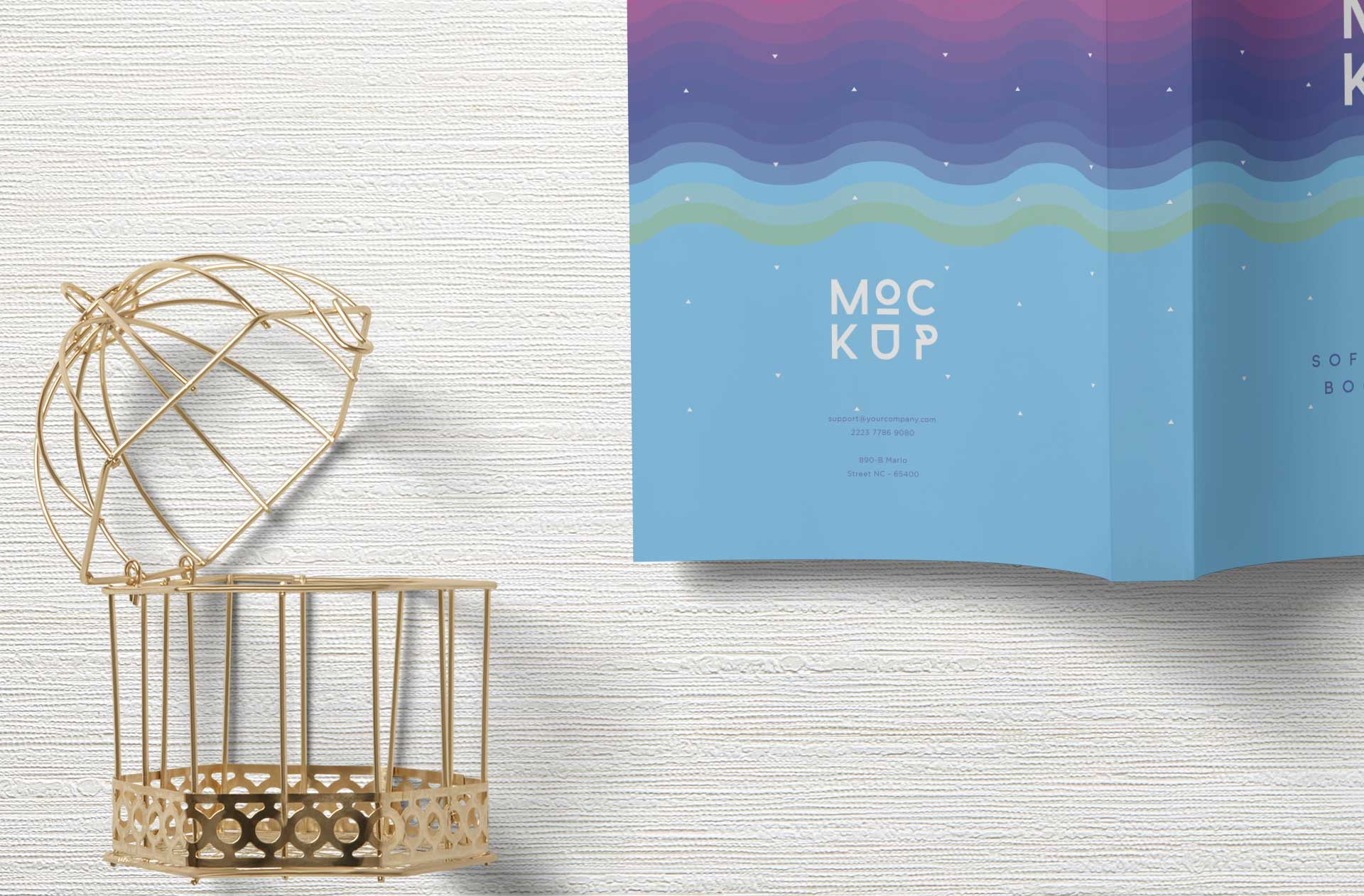 a5 book mockup