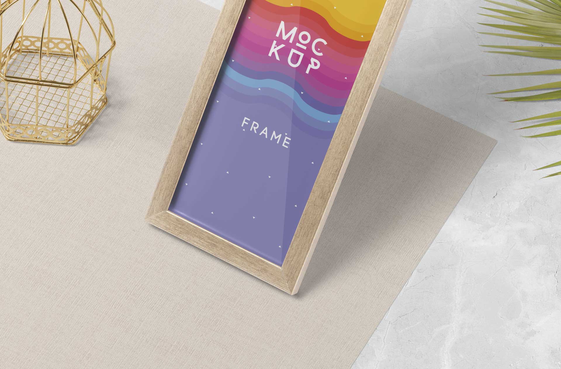 artwork frame mock-up