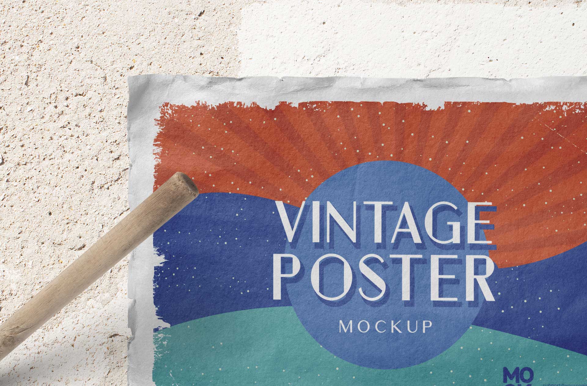 classic print mock-up