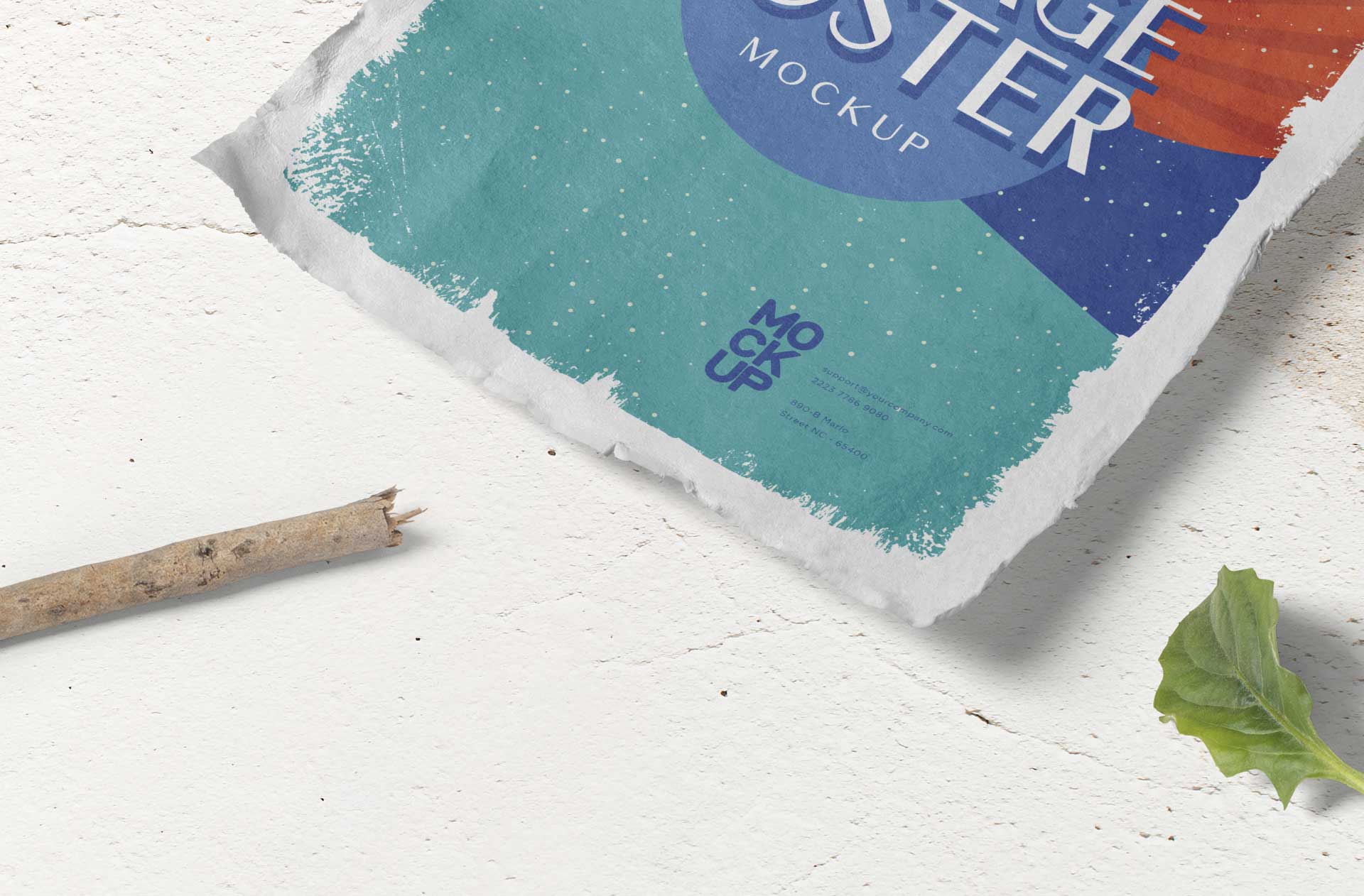 branding poster mock-up