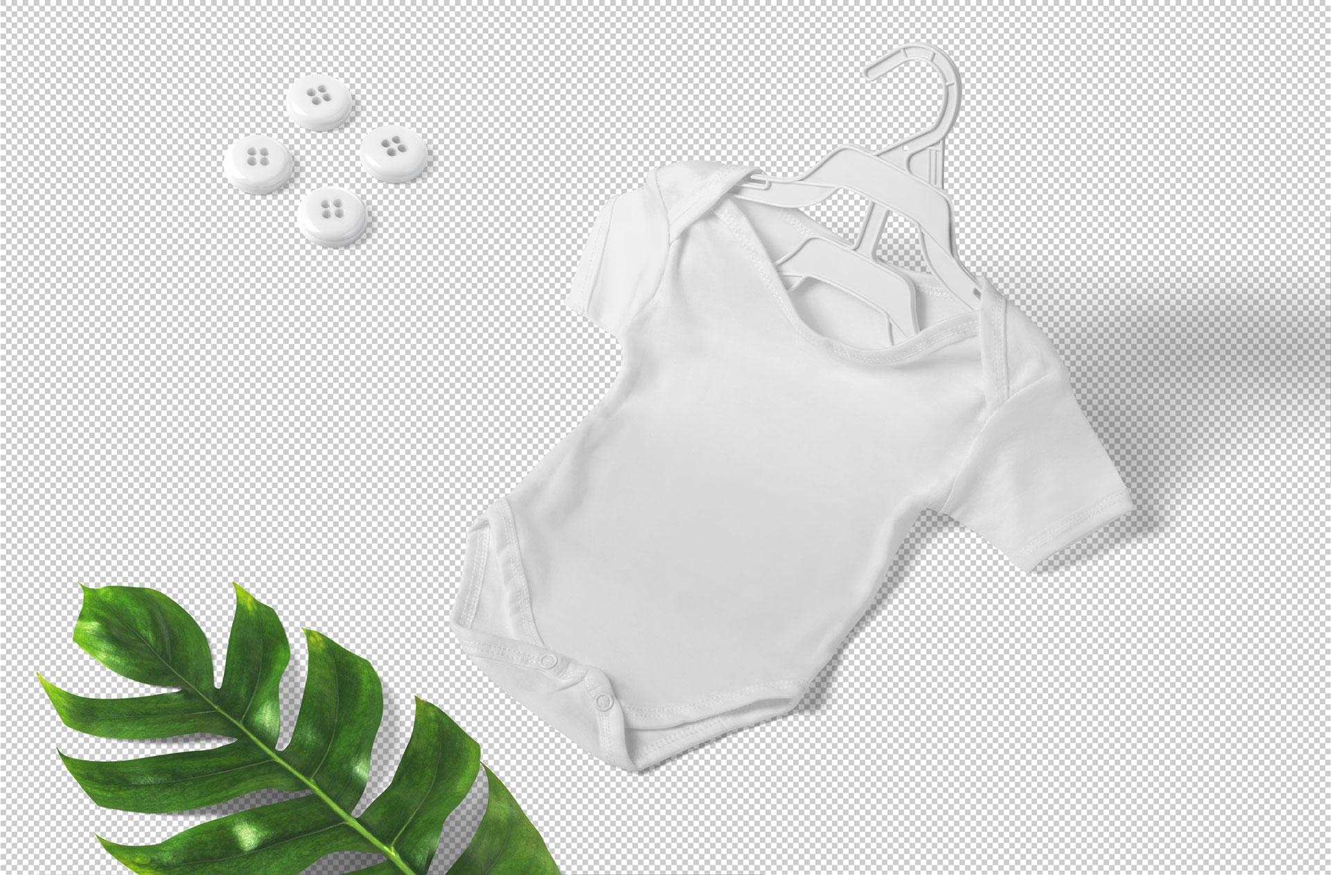 baby bodysuit mock-up