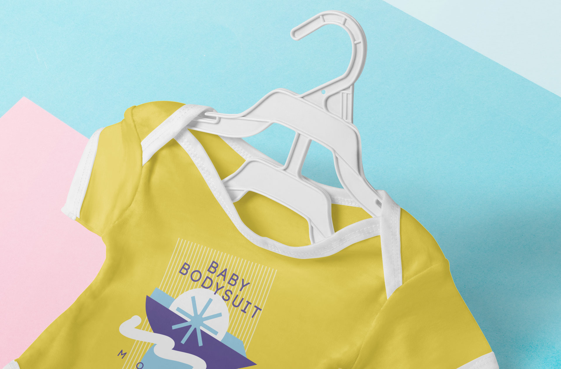 baby bodysuit mock-up