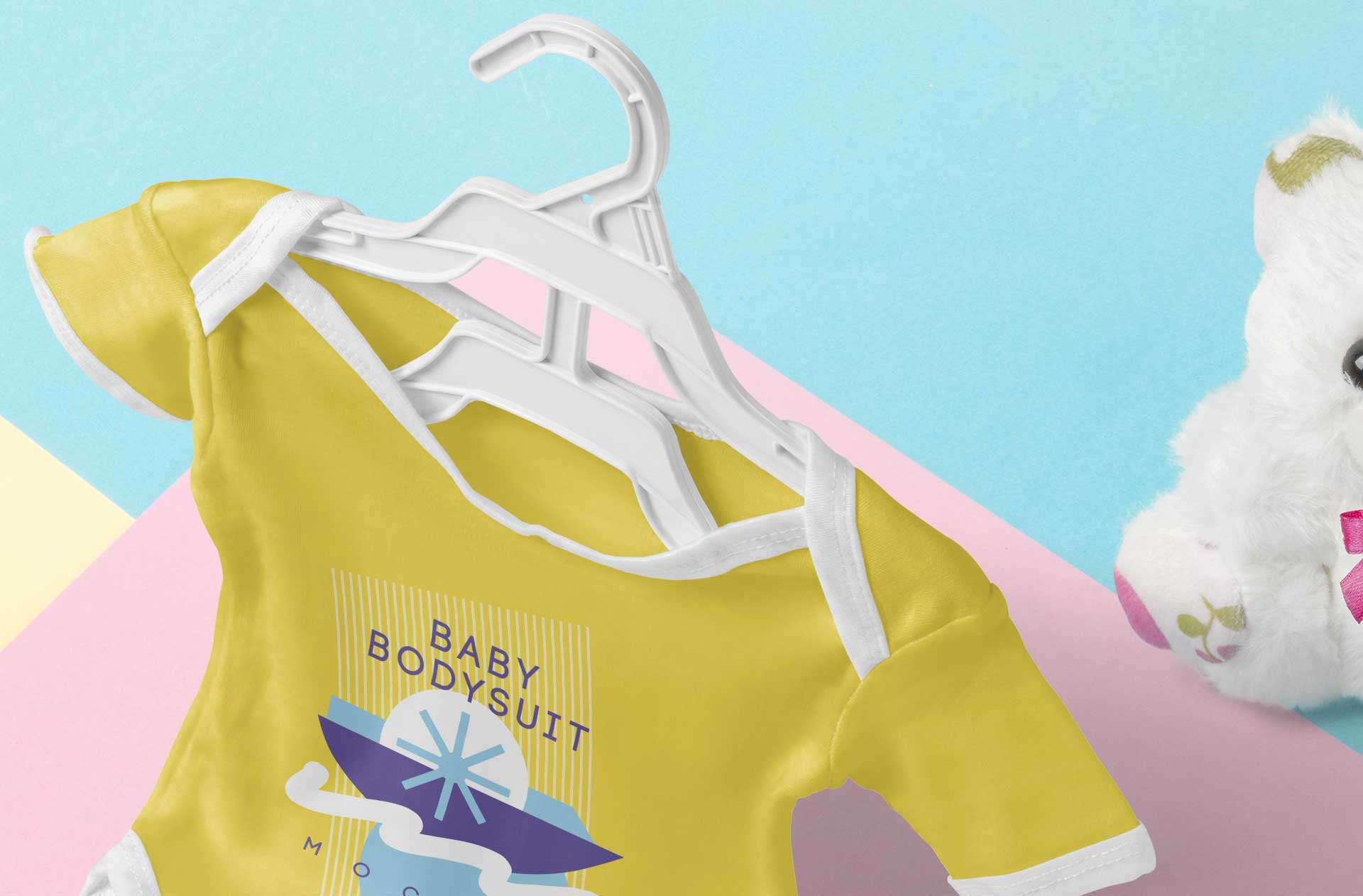 baby bodysuit mock-up