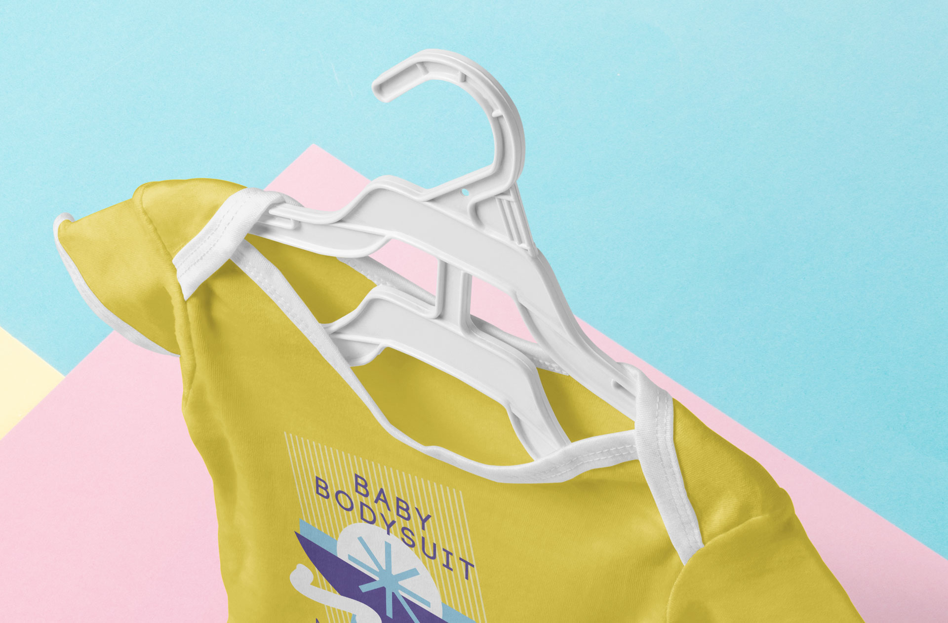 baby bodysuit mock-up