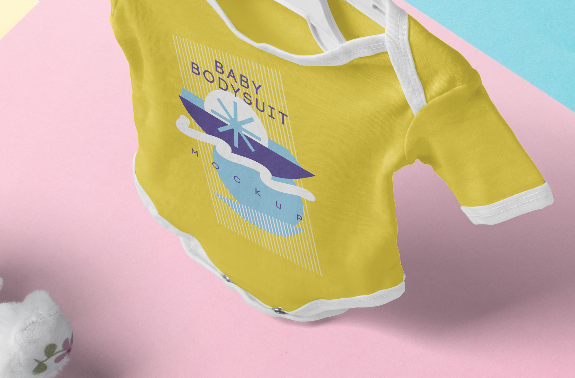 baby bodysuit mock-up