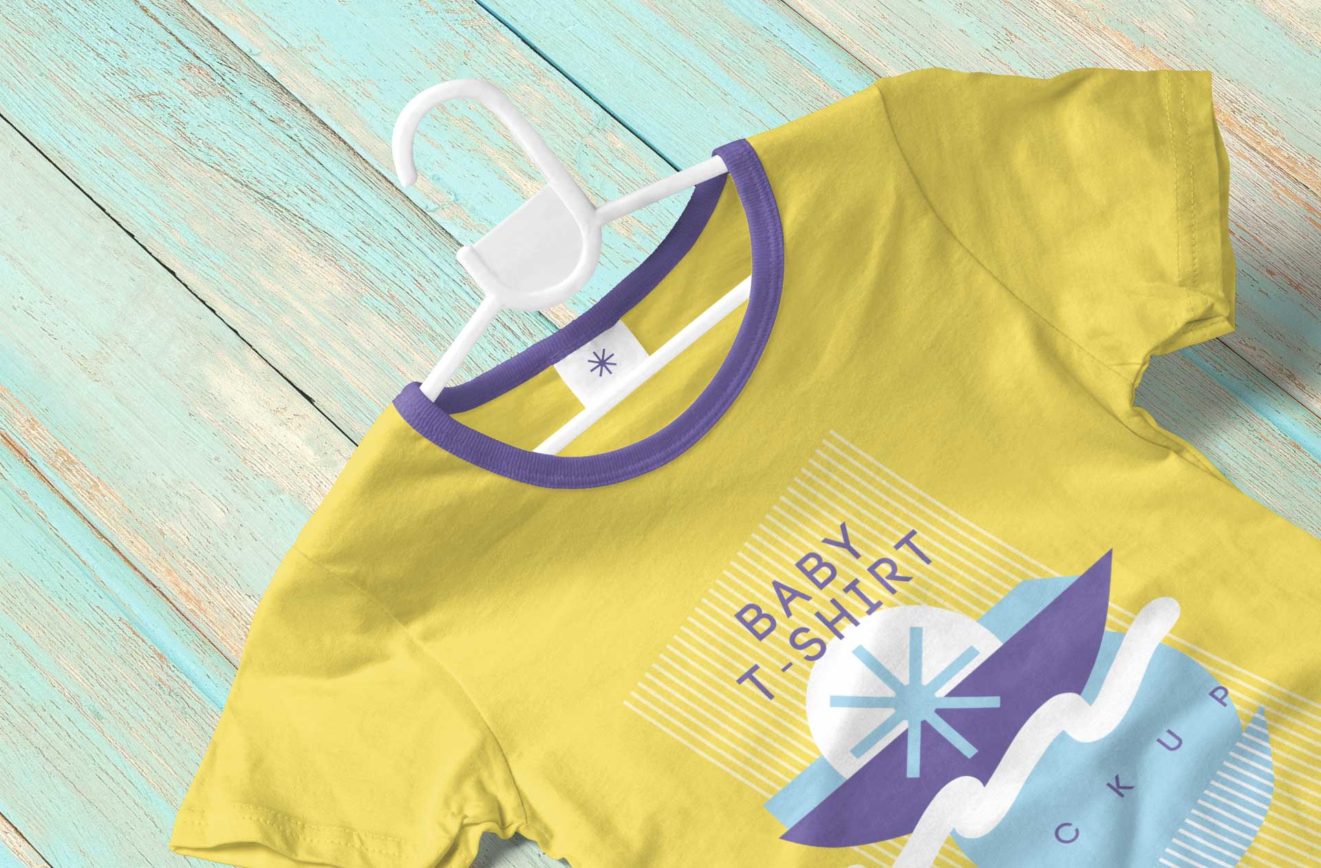baby apparel mock-up