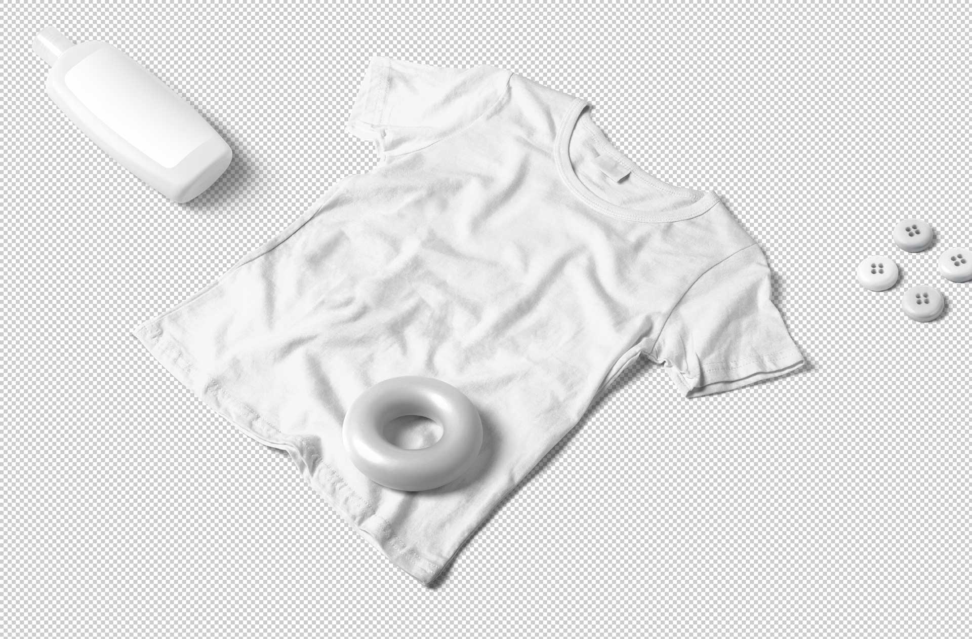 baby apparel mock-up