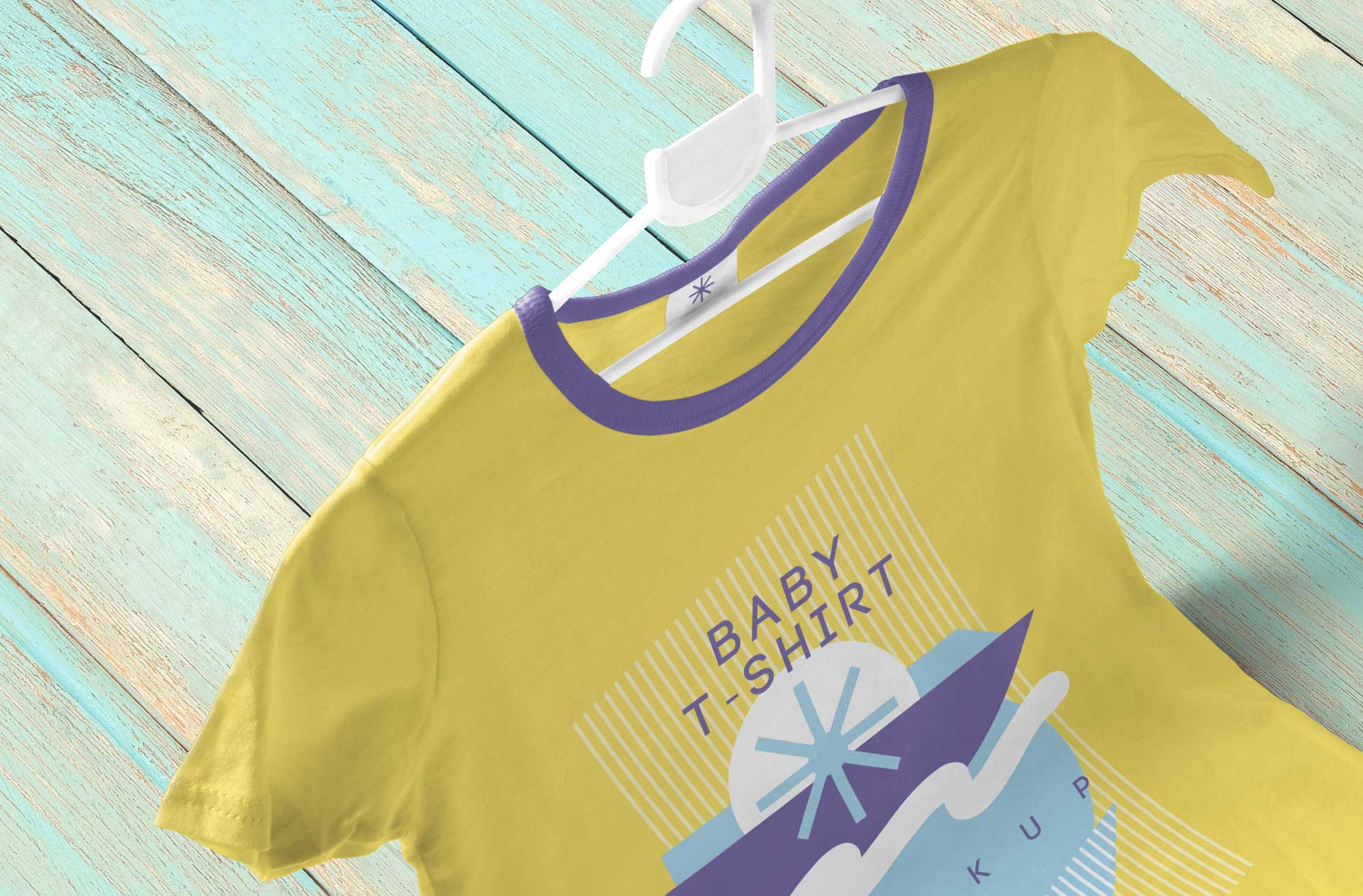 baby clothing mock-up