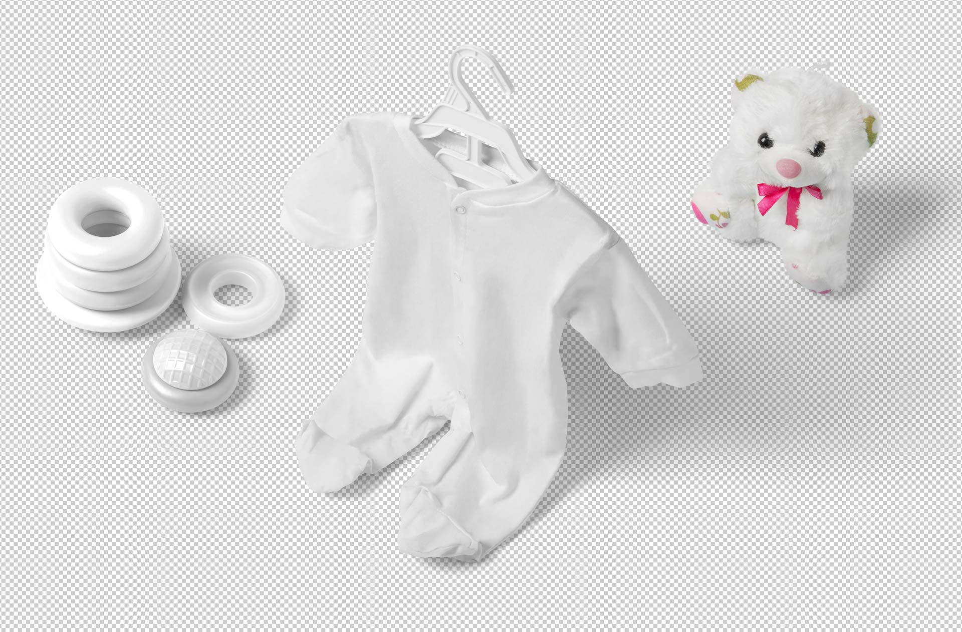 baby apparel mock-up