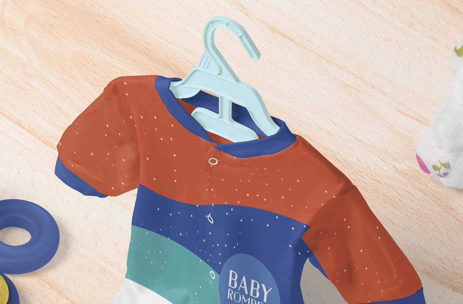 baby apparel mock-up