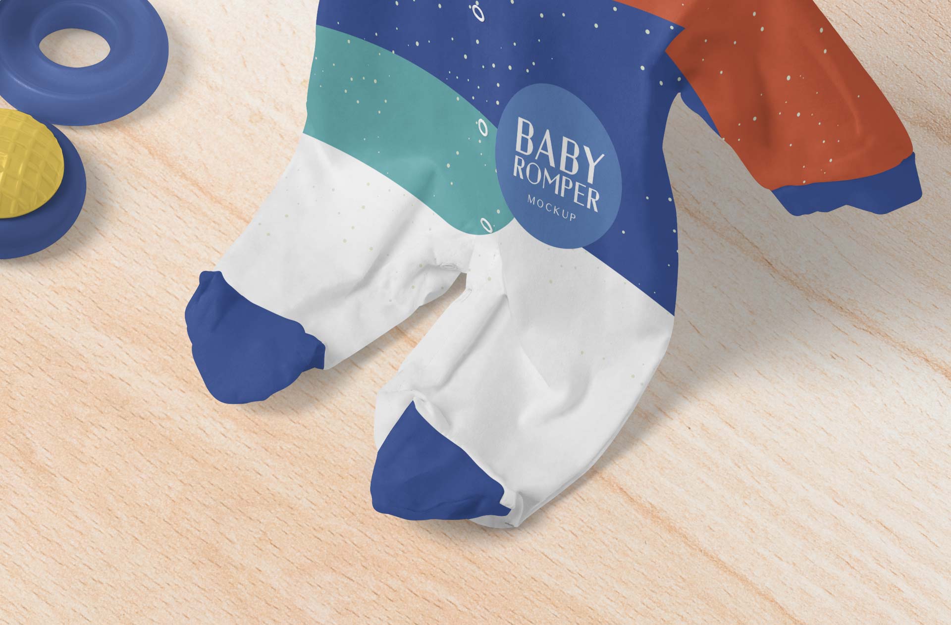 baby apparel mock-up