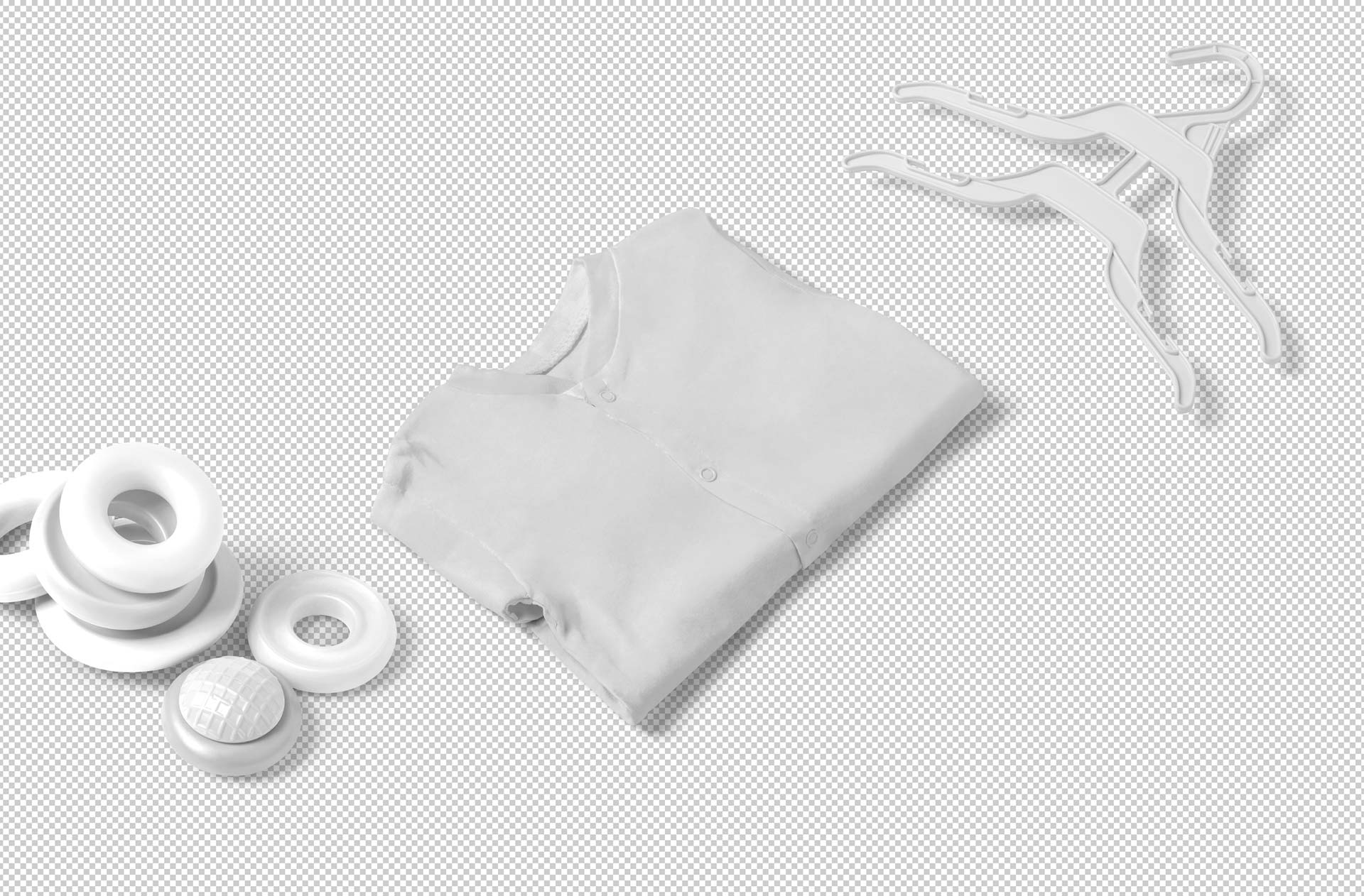 baby apparel mock-up
