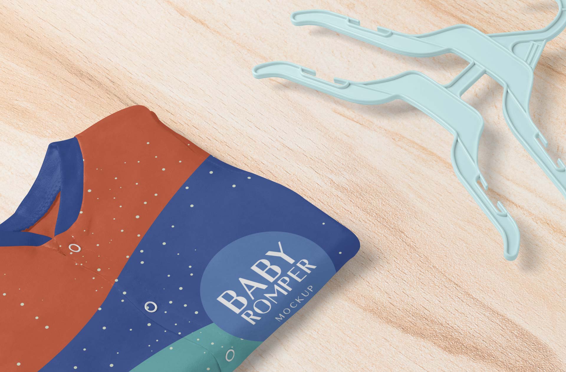 baby apparel mock-up