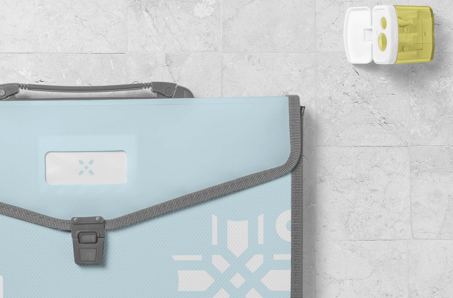 corporate document mock-up