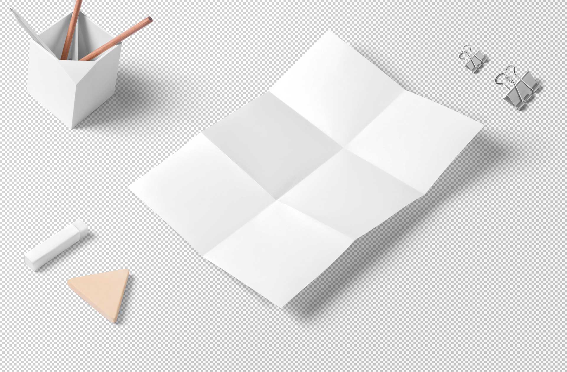 aged paper effect mock-up