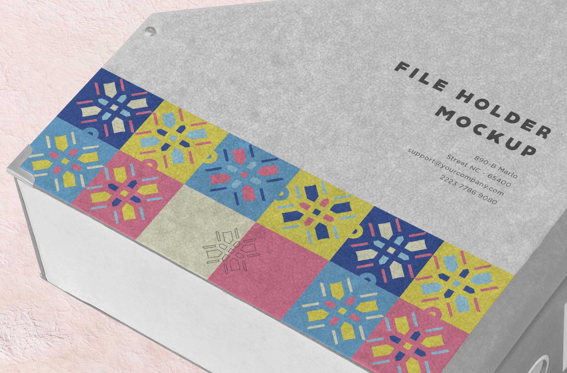 3D file holder PSD
