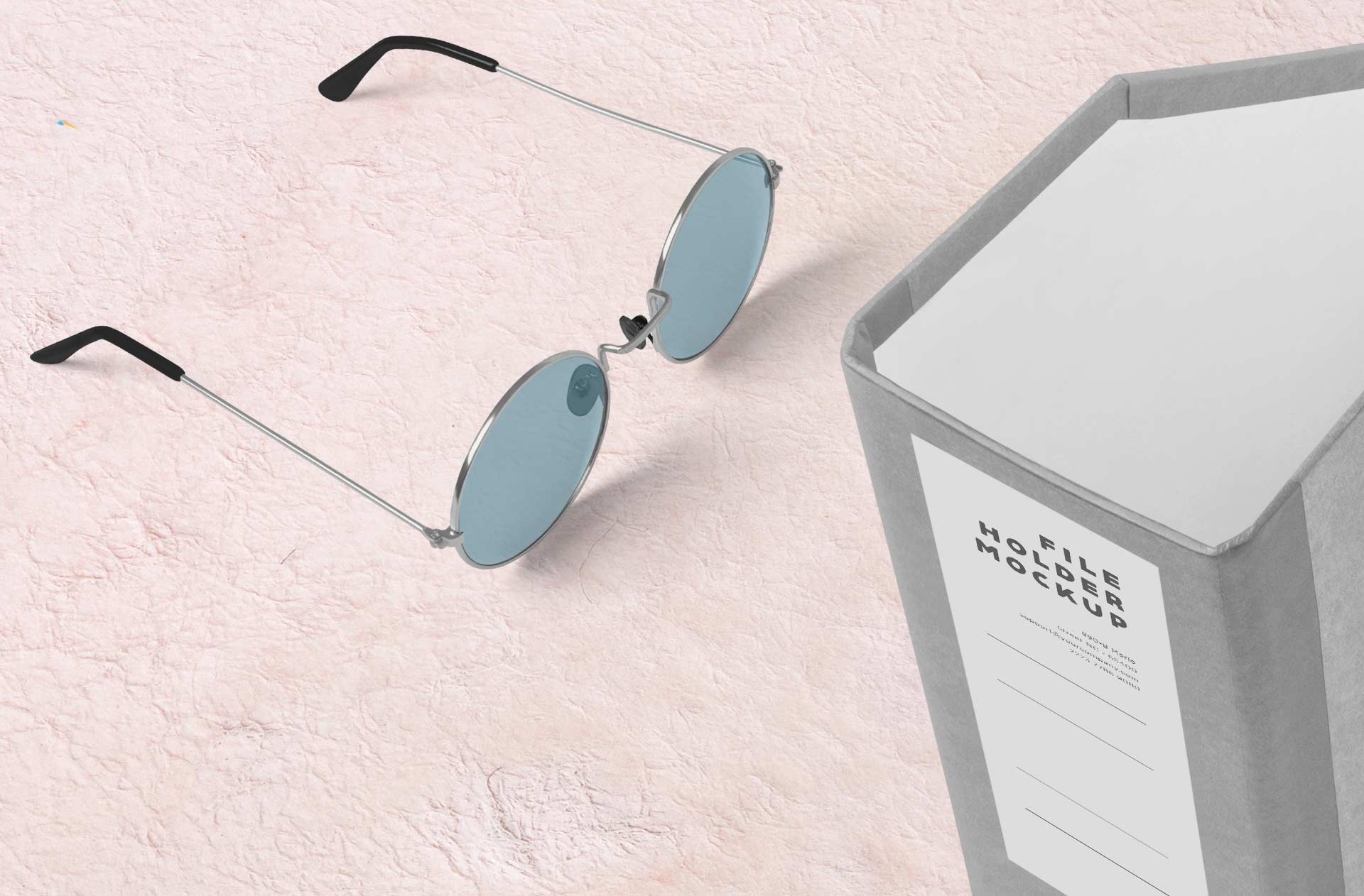 3D file organizer mock-up