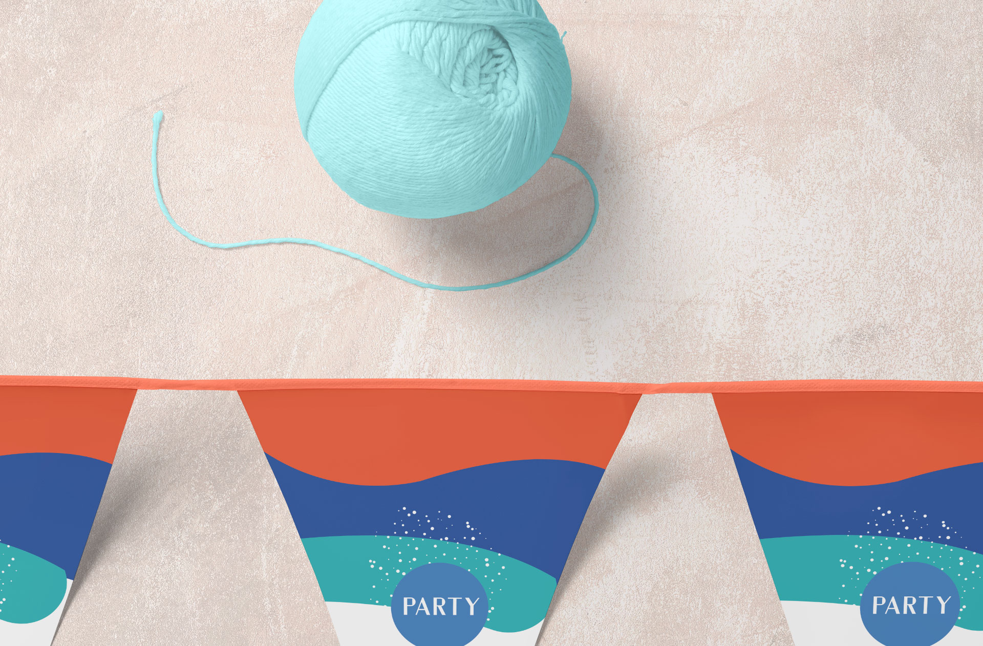 event decoration mockup
