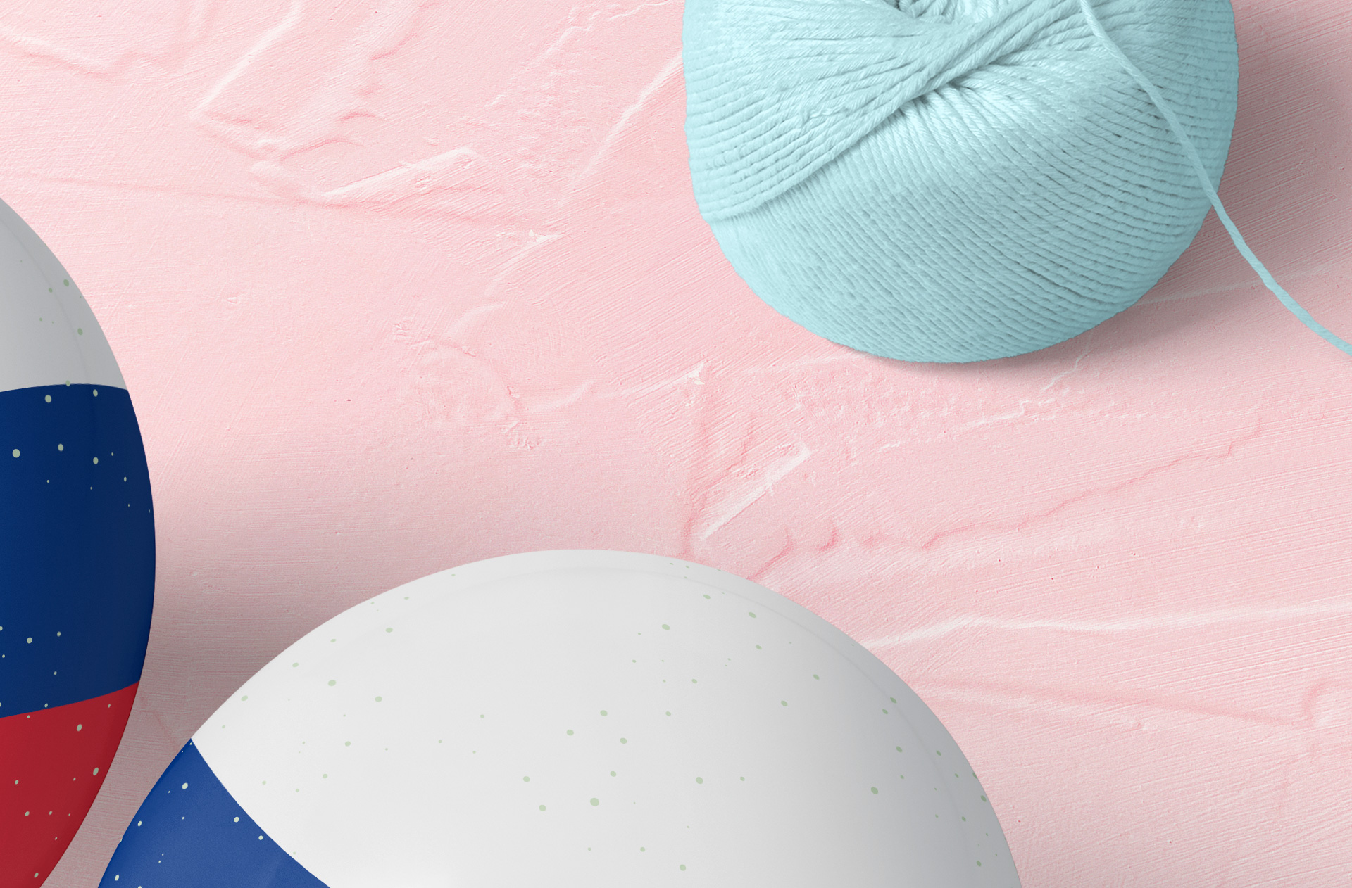advertising balloon mockup