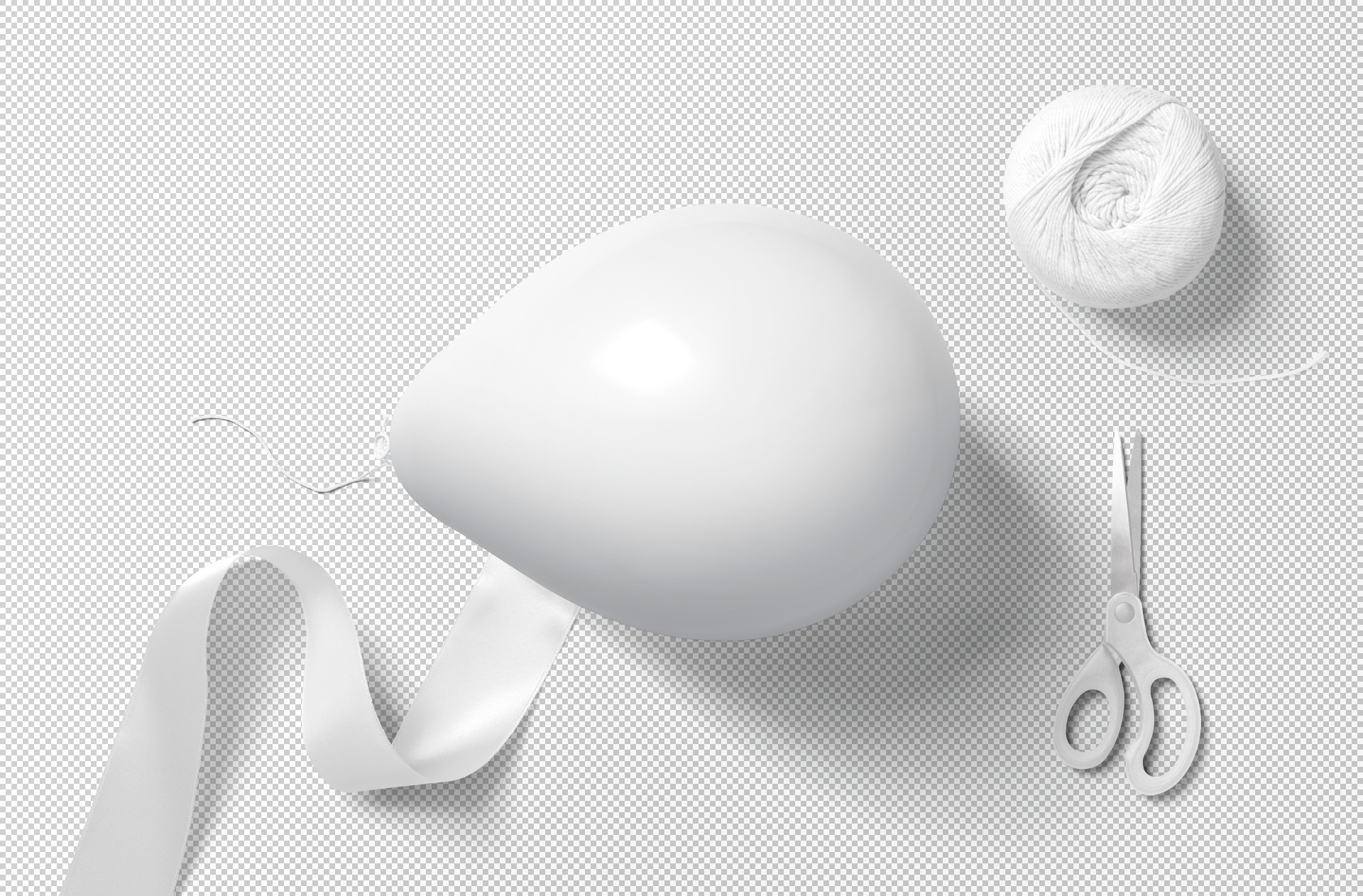 editable corporate branding balloon