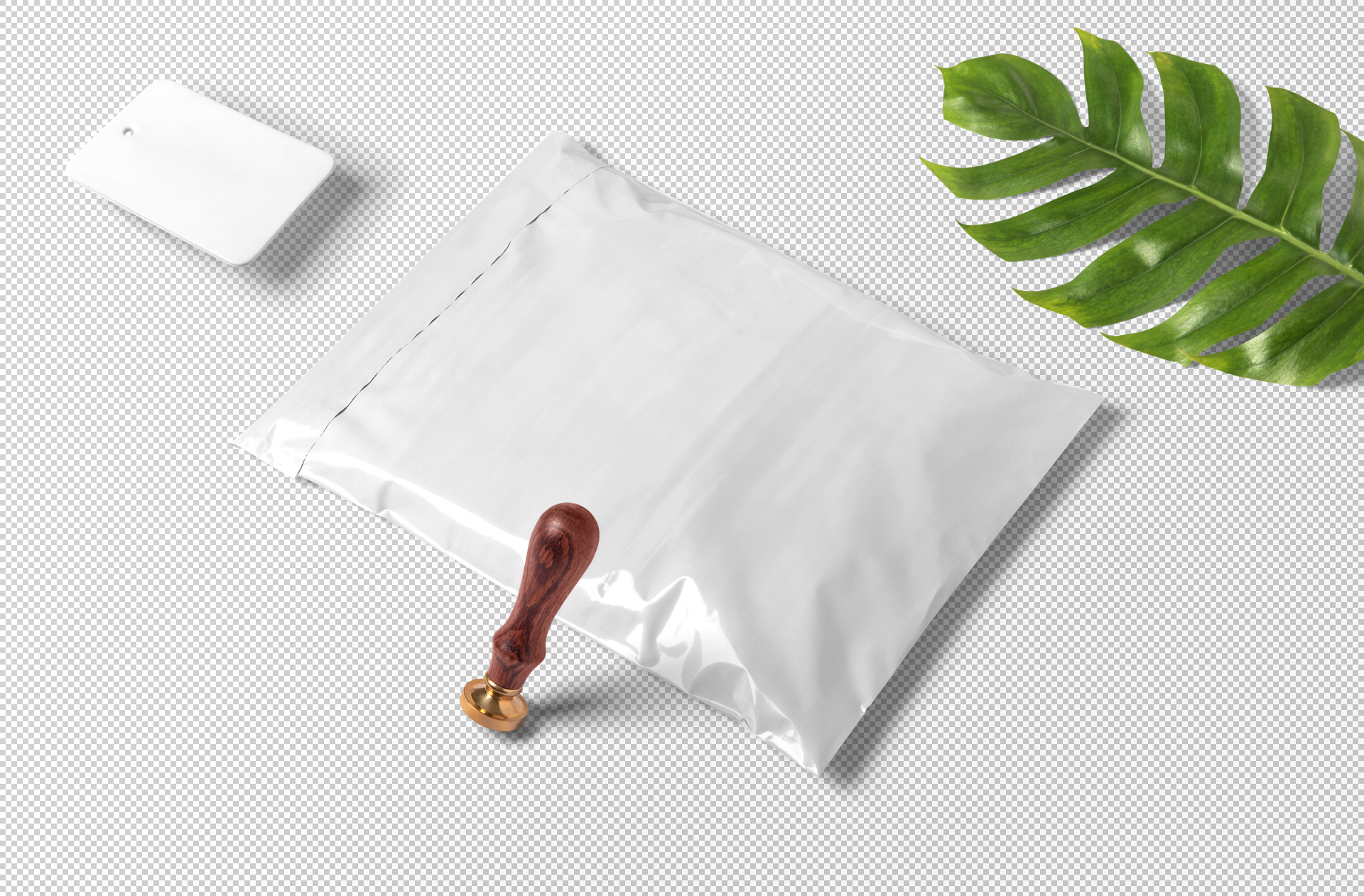 courier bag mock-up