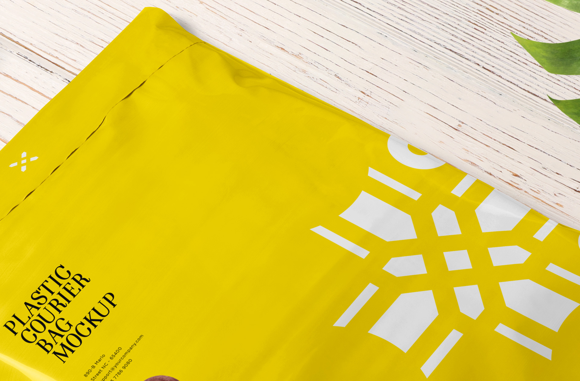 courier bag mock-up